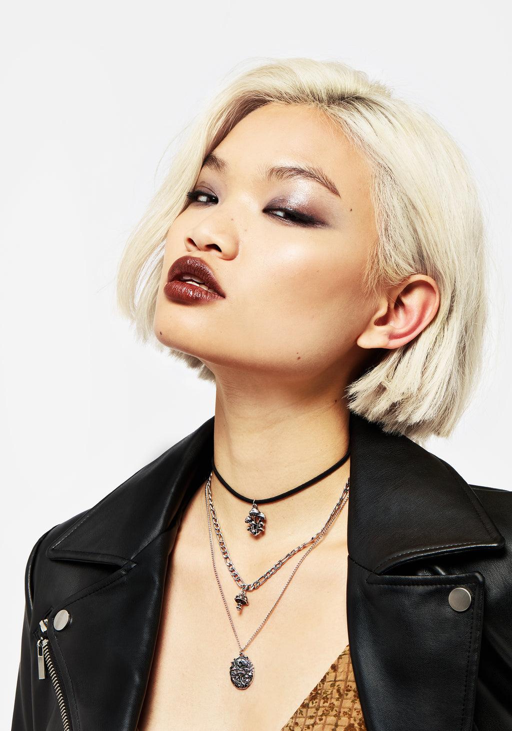 Fabula Layered Charm Necklace Product Image