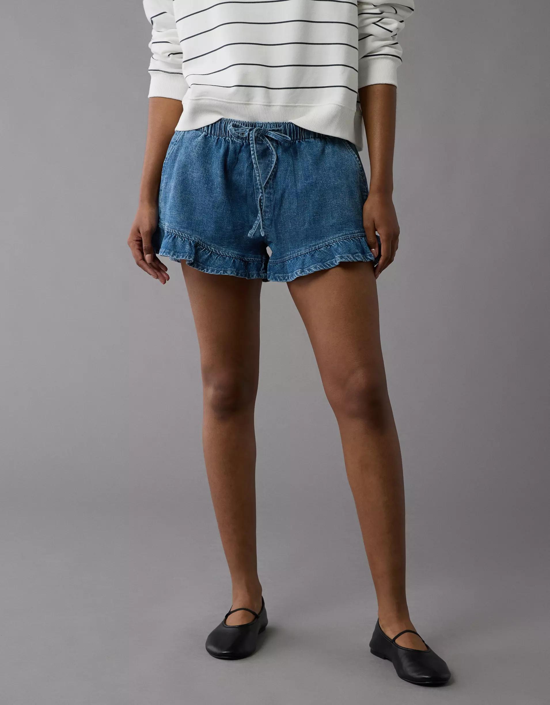 AE Stretch Ruffle Short Product Image