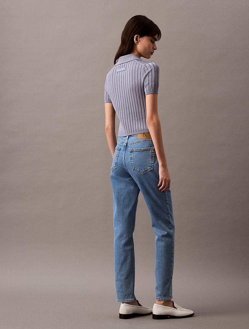 High Rise Slim Fit Jeans Product Image