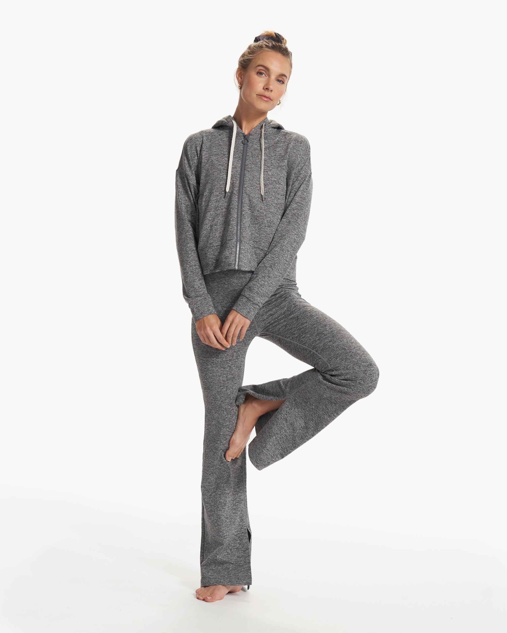 Granite Cropped Hoodie Product Image