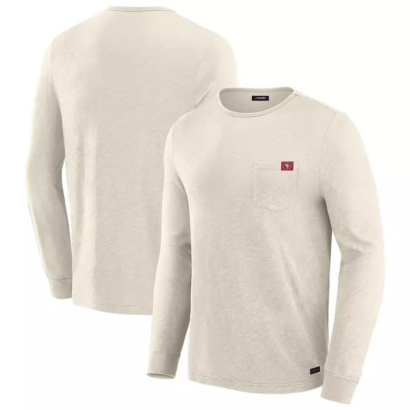 Men's J. Palmer White San Francisco 49ers In-The-Pocket Long Sleeve T-Shirt,  Product Image