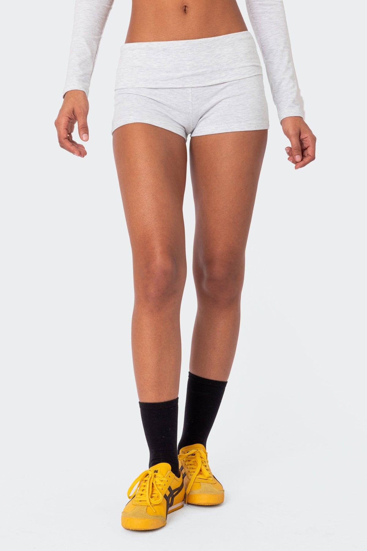 Meg Fold Over Shorts Product Image