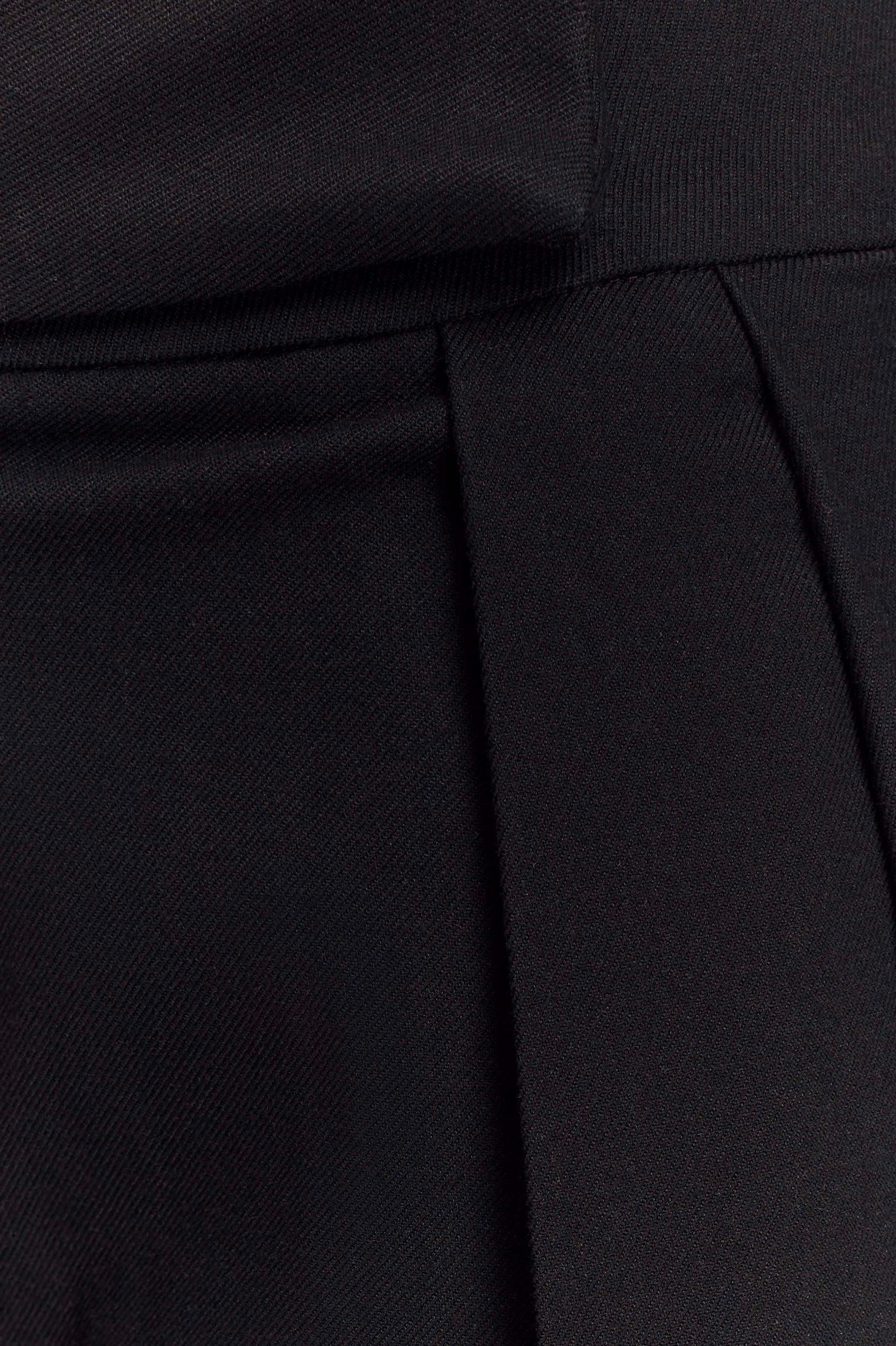 Penelope Pleated High Waisted Pants - Black Product Image