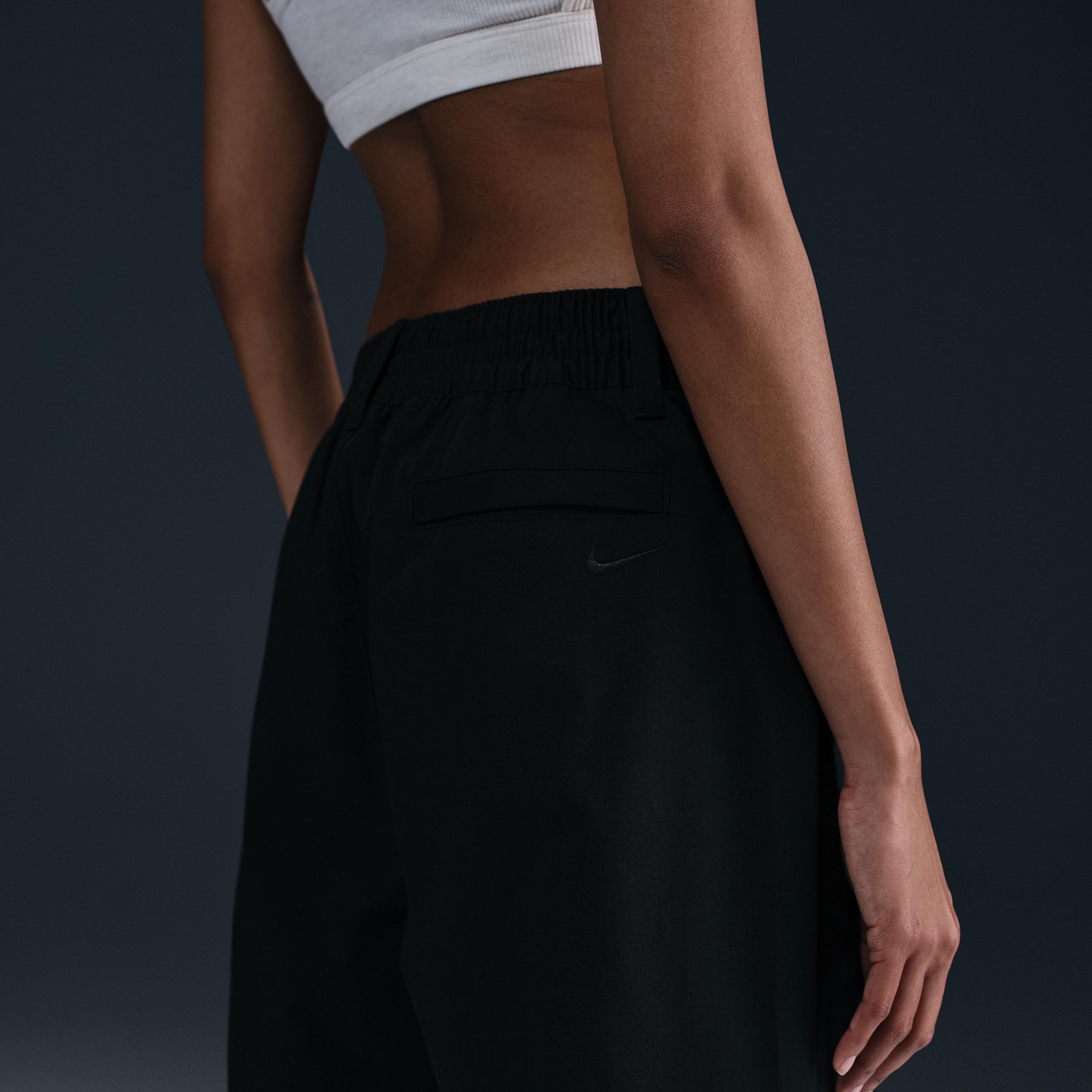 Nike Sportswear Collection Women's Mid-Rise Twill Trousers Product Image