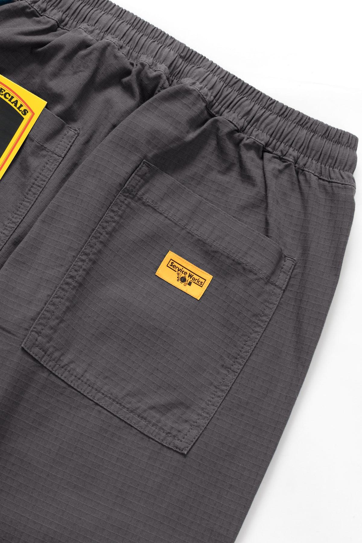 Ripstop Chef Pants - Washed Black Product Image