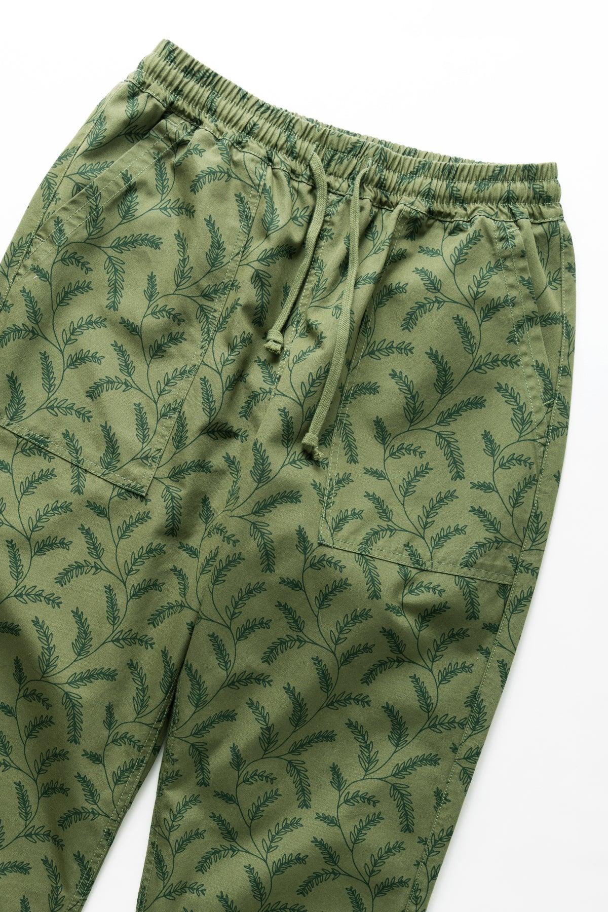 Branch Twill Chef Pants - Olive Product Image