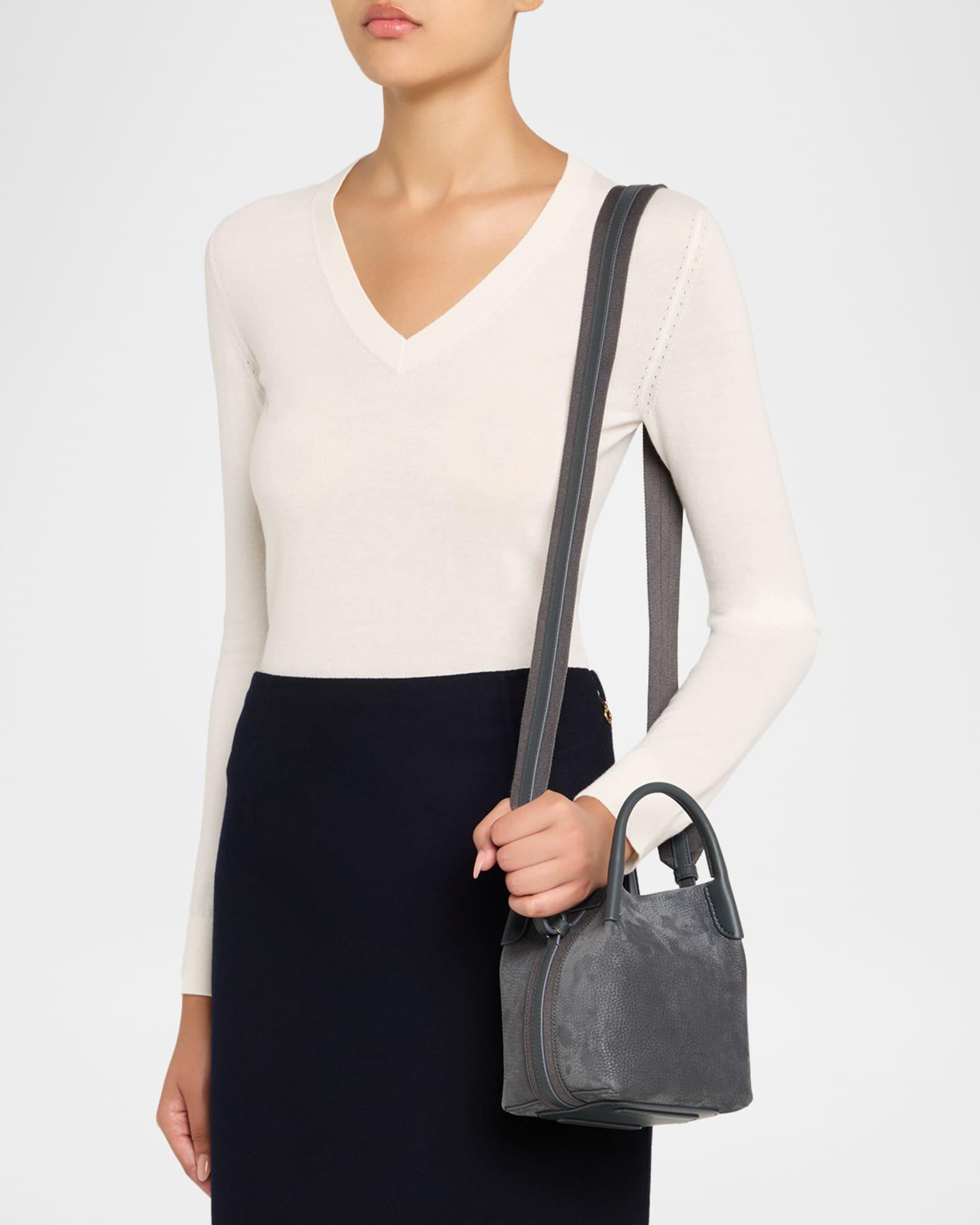 Bale Micro Grained Nubuck Shoulder Bag Product Image