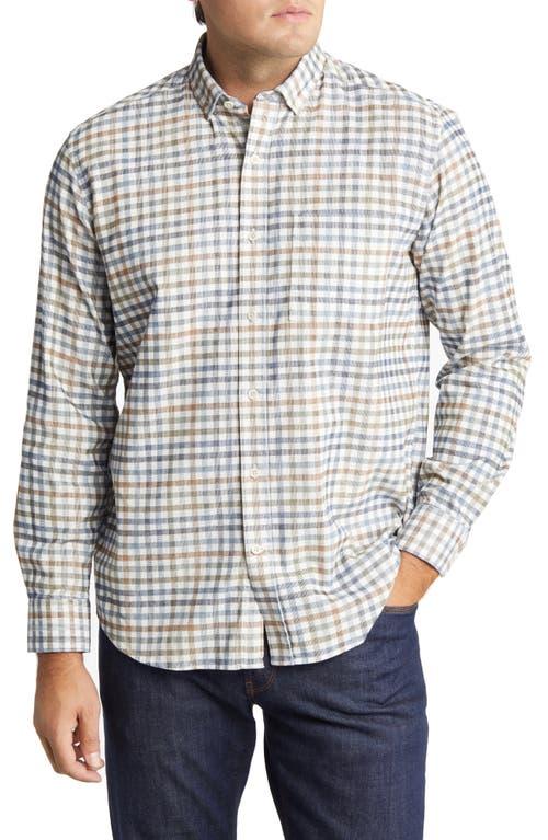 Johnston & Murphy Men's Plaid Corduroy Button-Up Shirt Product Image
