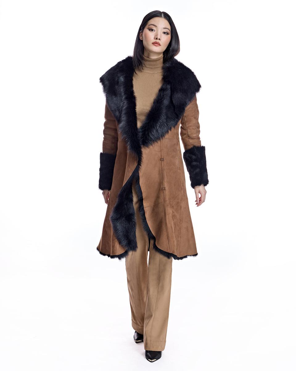 Reversible Shearling Vest Product Image