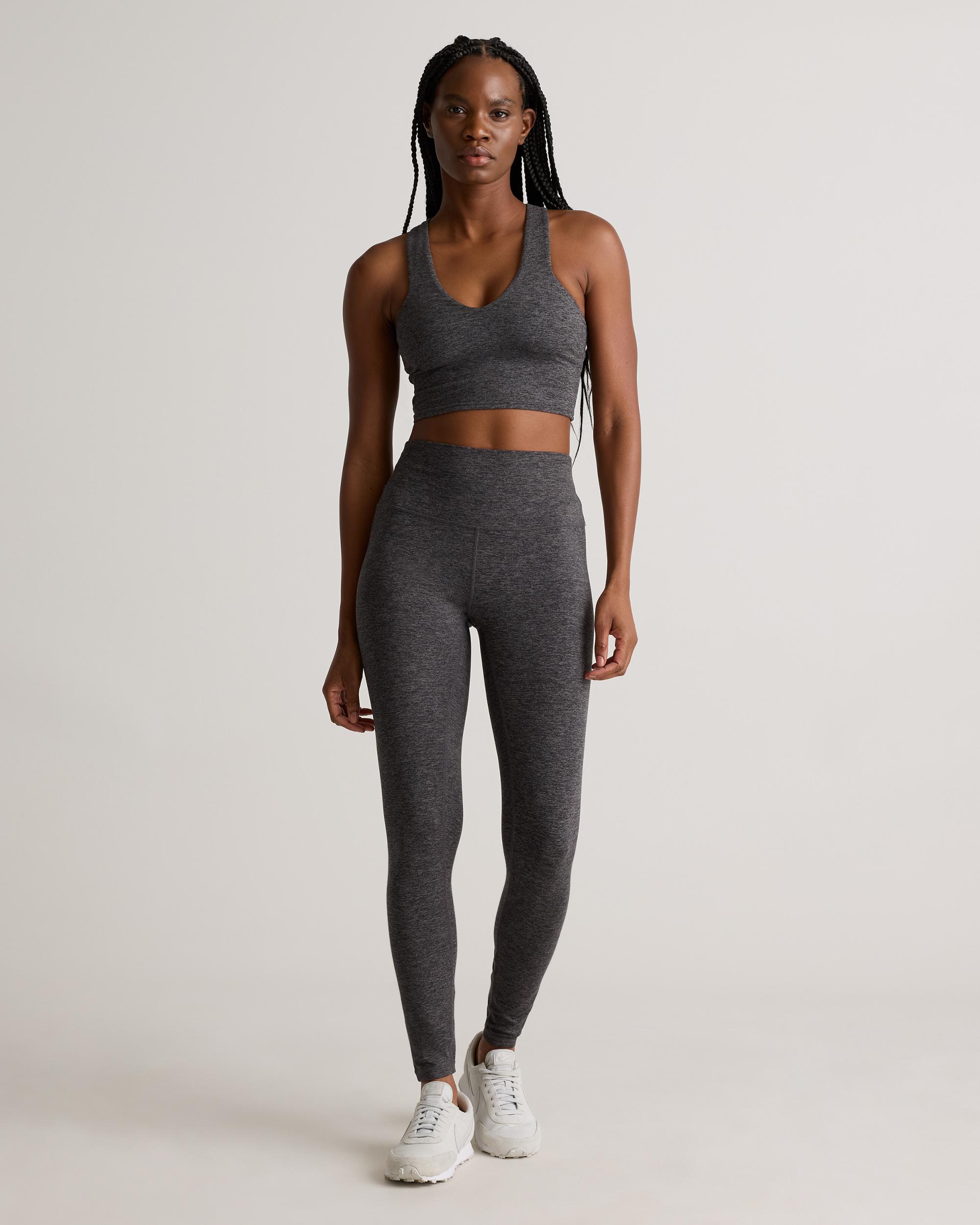 Quince | Women's Super Soft Performance Cropped Tank Top Flowknit Activewear, Recycled Polyester Product Image