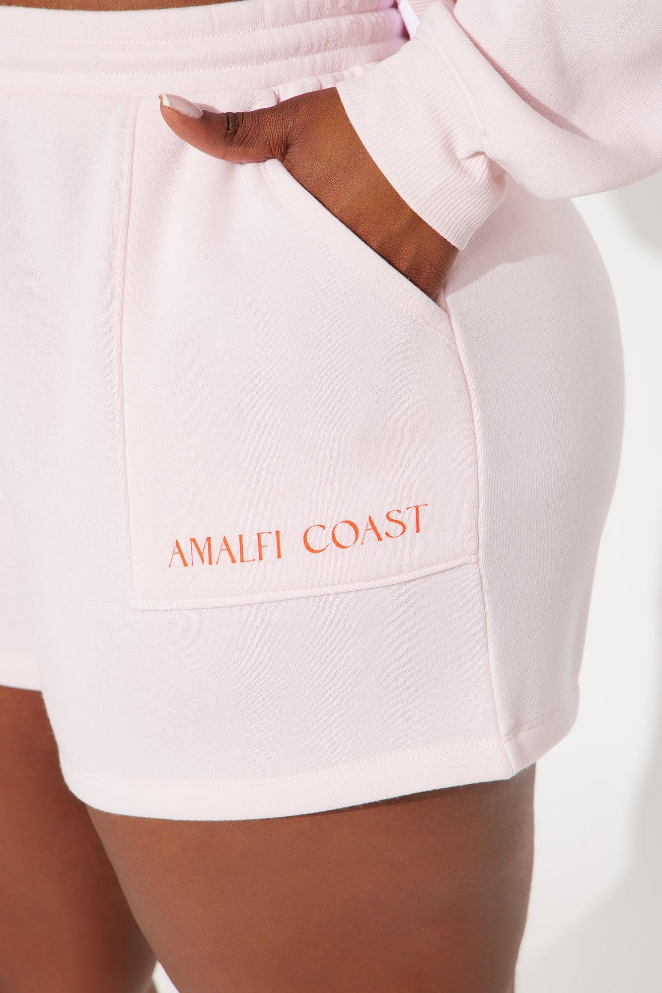 Coastal Taste 3 Piece Fleece Short Set - Lilac Product Image