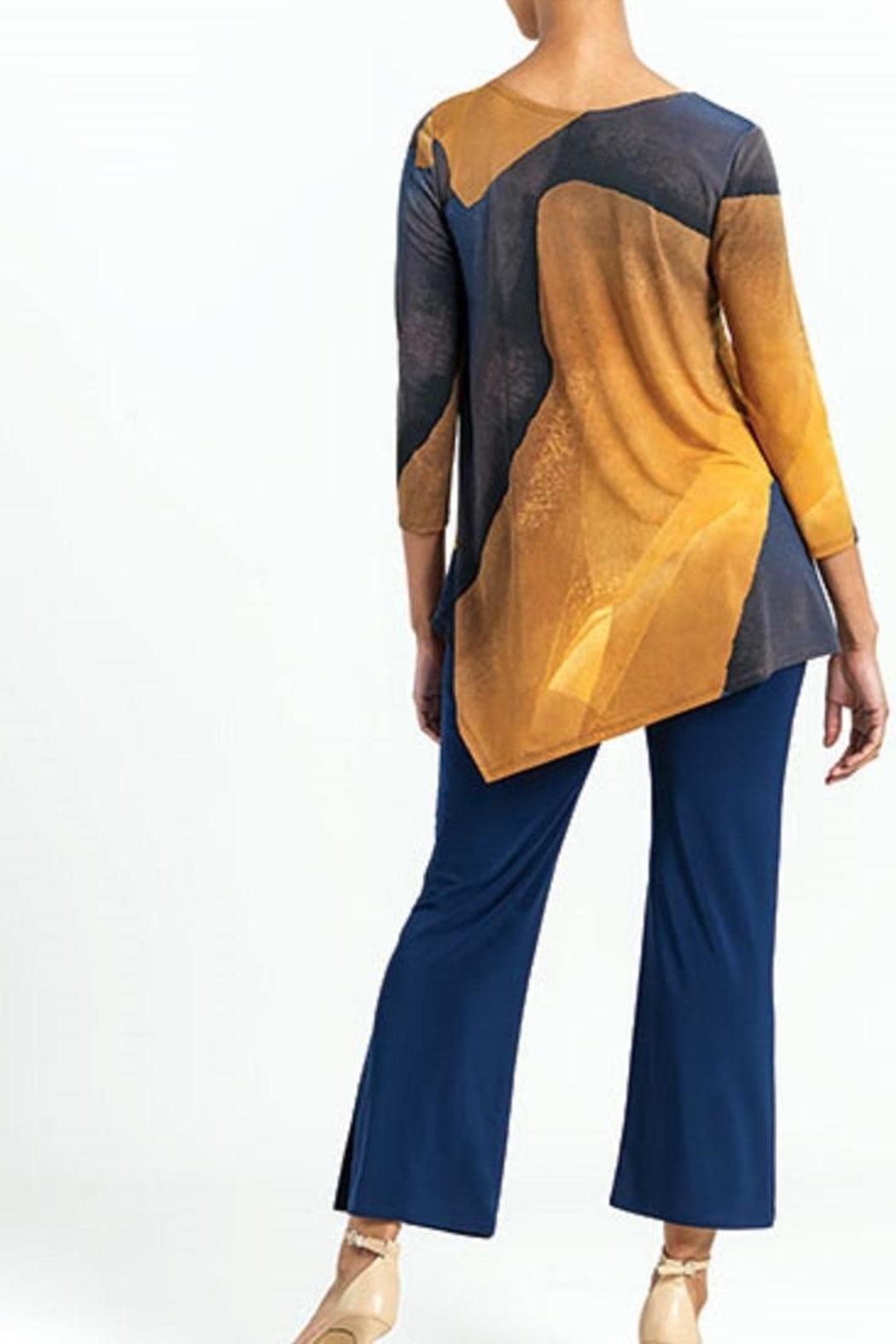 Gold Tones Hankerchief Top Product Image