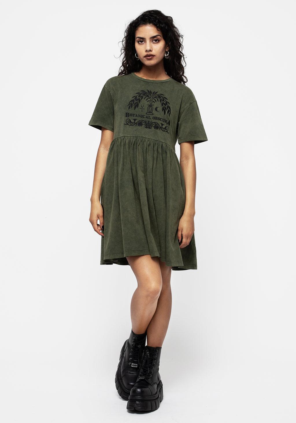 Obscura Graphic Print Mini Skater Dress Product Image