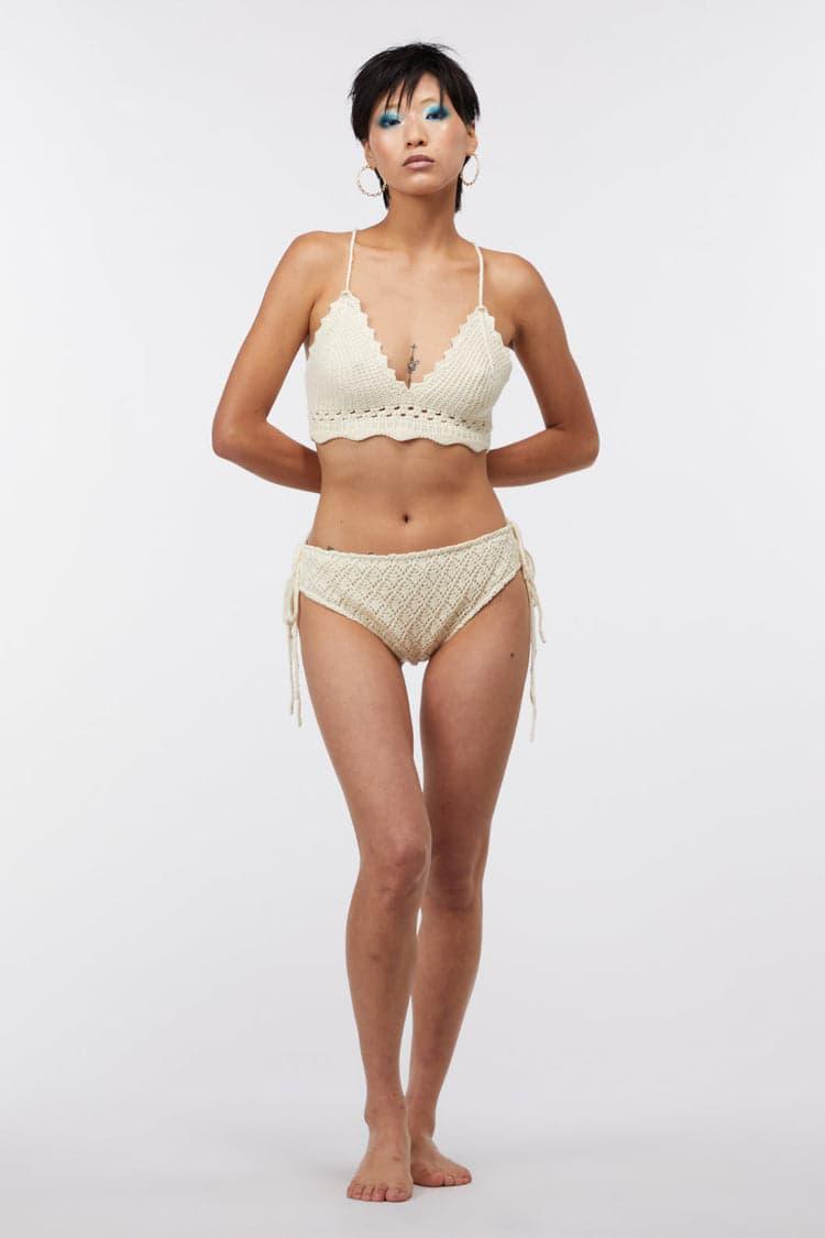 Bianca Crochet Bikini Top Product Image