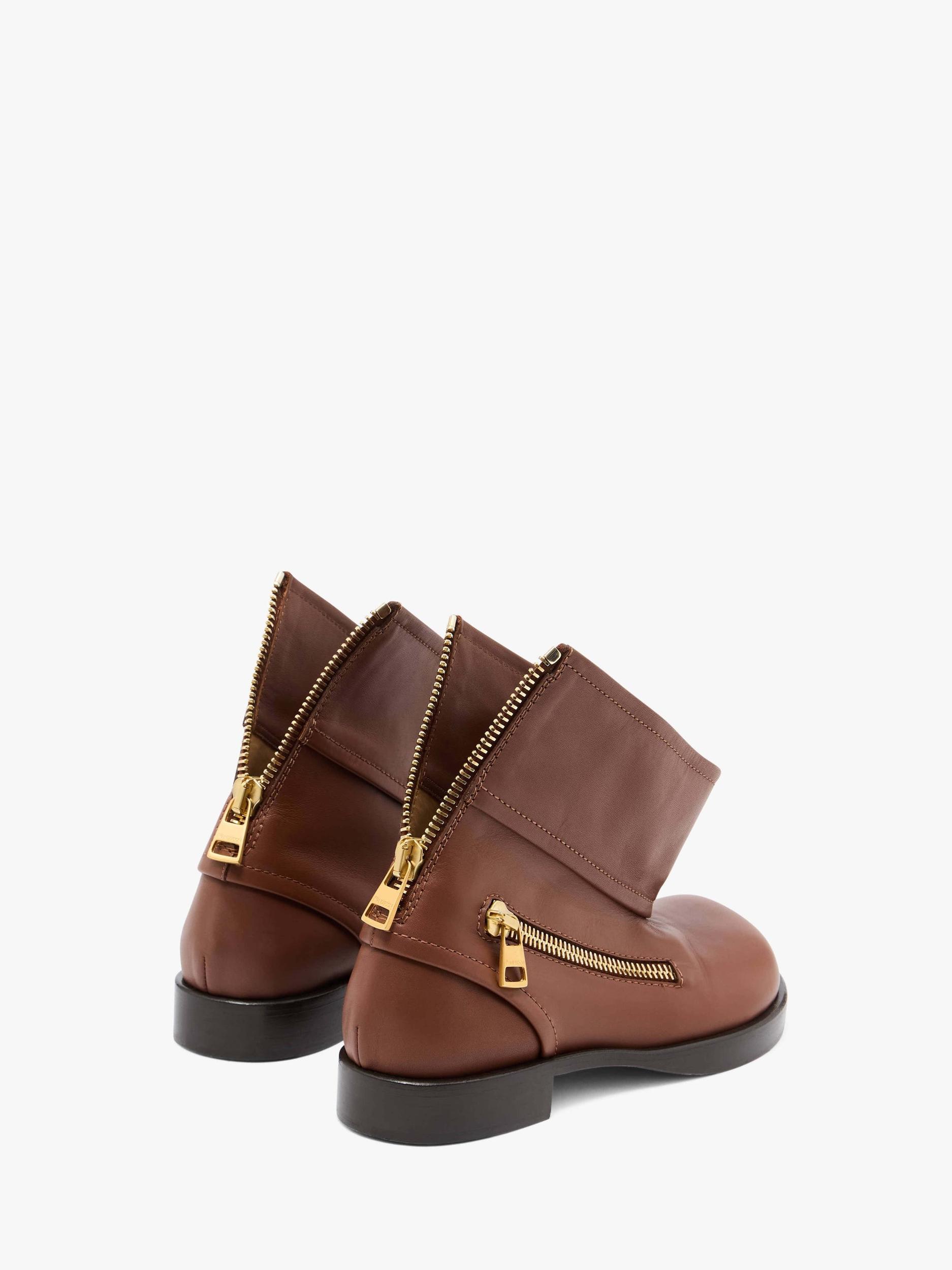 BIKER BOOT - LEATHER ANKLE BOOT Product Image