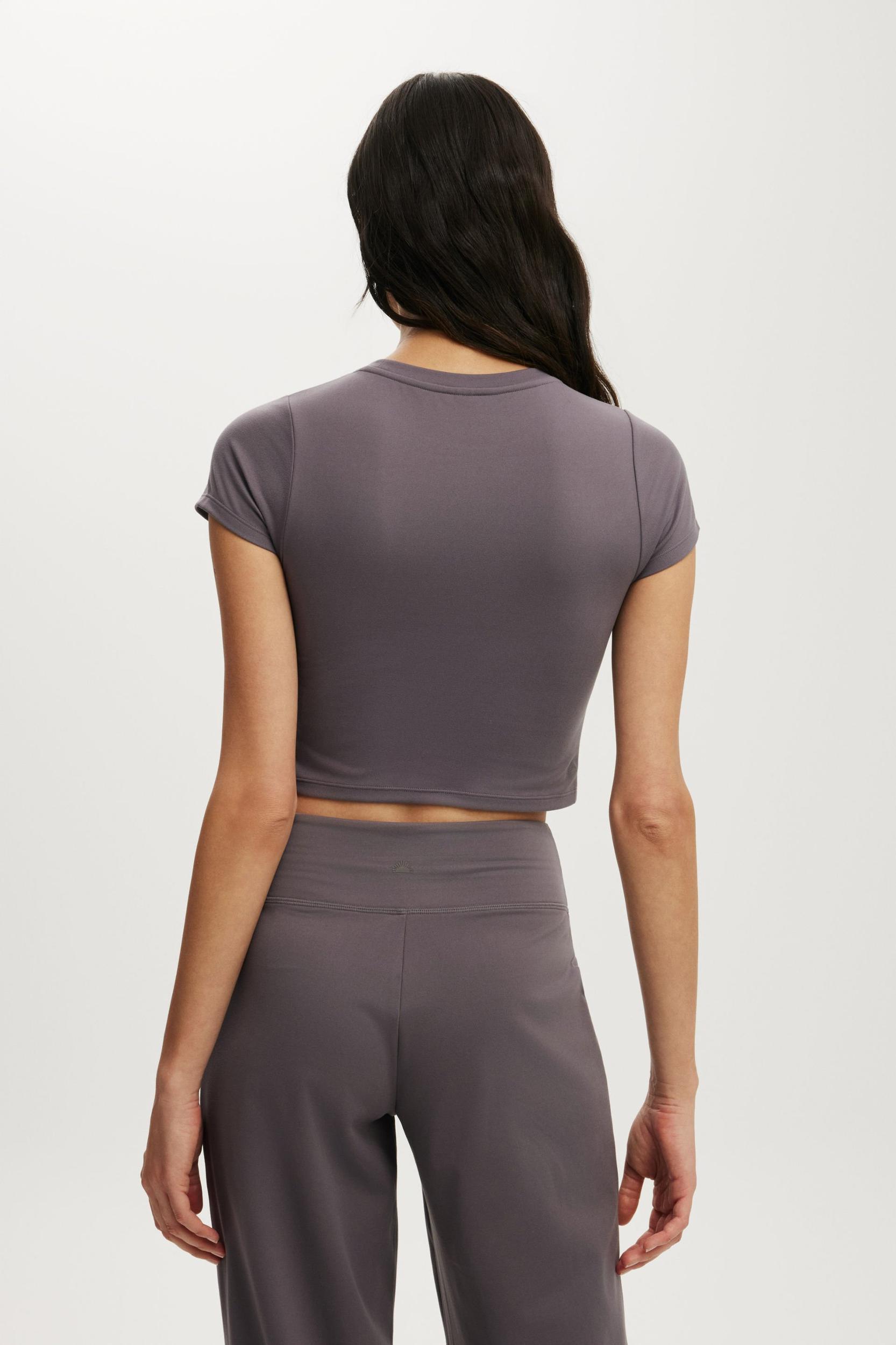 Ultra Soft Cropped Fitted Tshirt Product Image