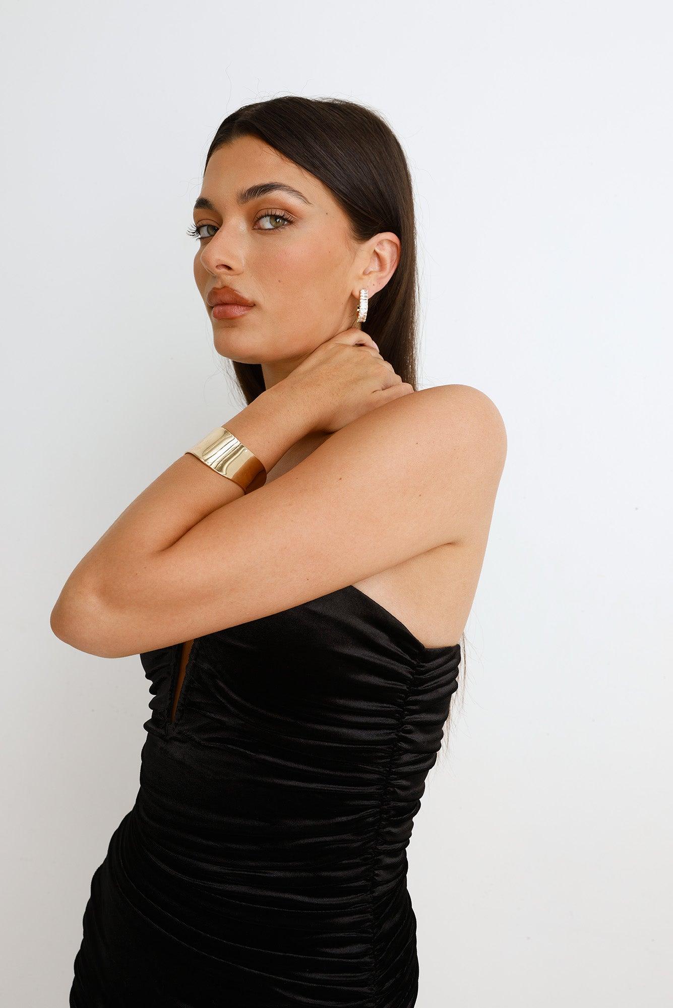 Icon Edit Cuff Bracelet Gold Product Image