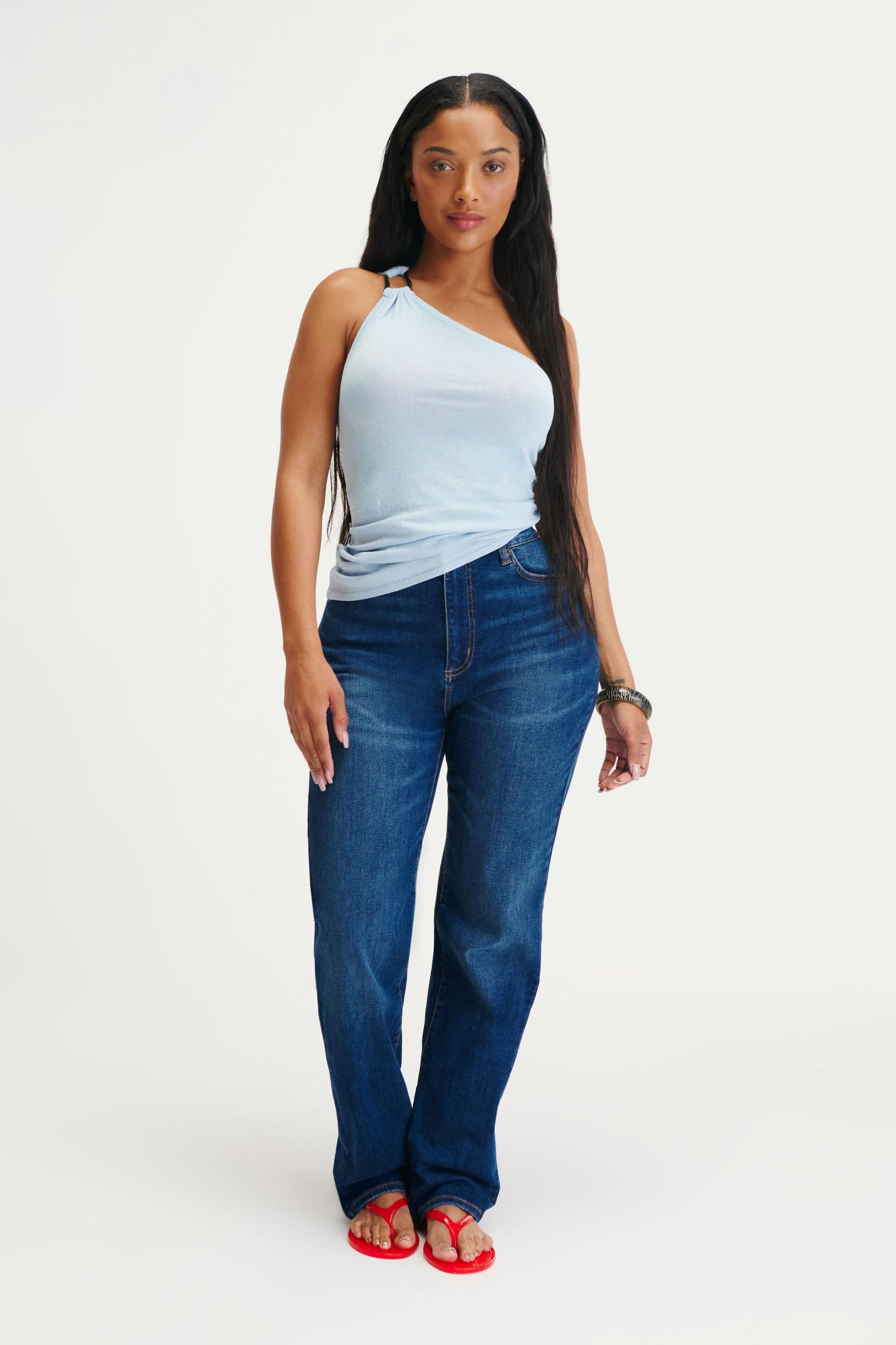 Curvy Stretch Straight Jean Product Image