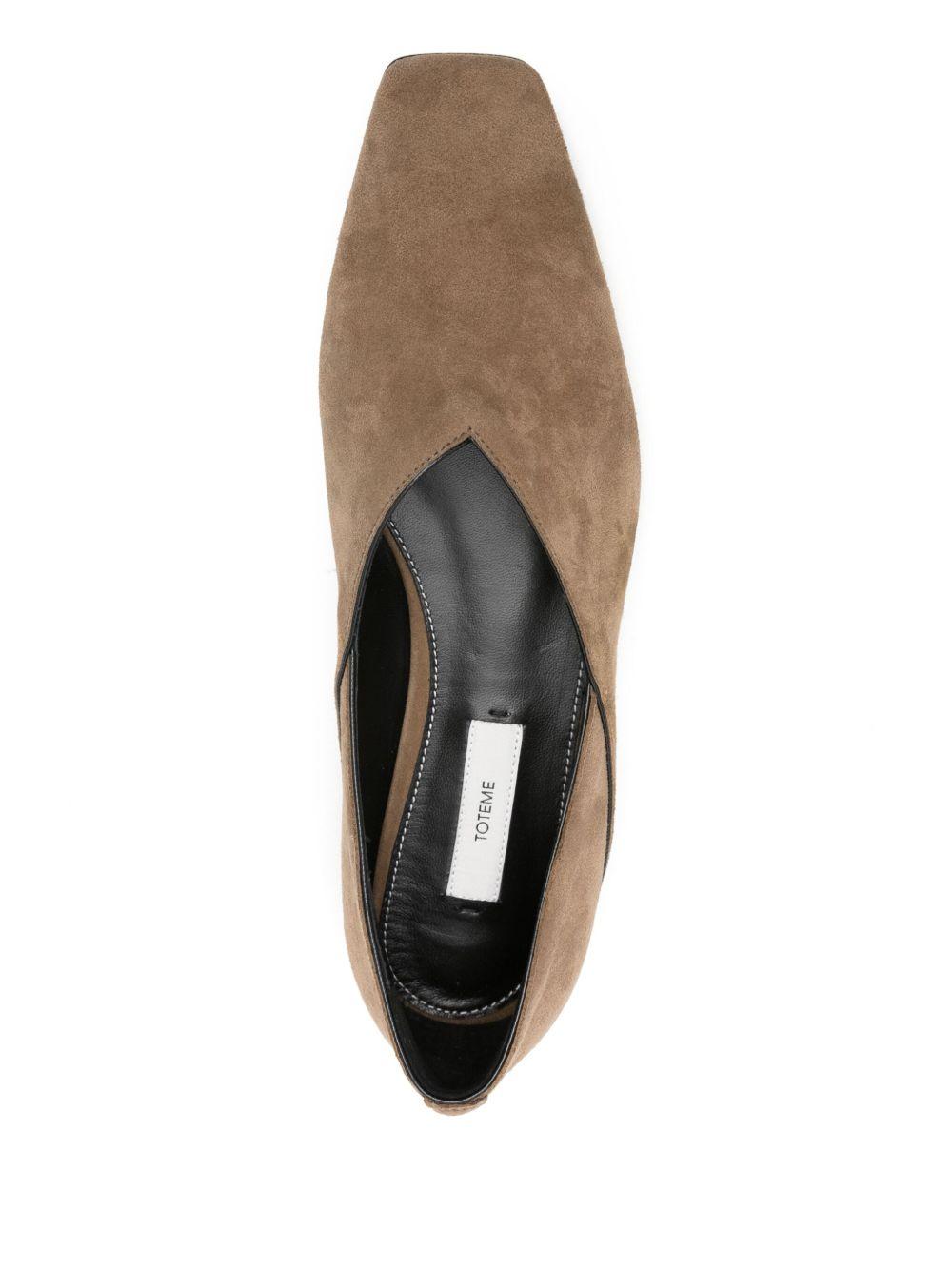 suede ballet flats Product Image