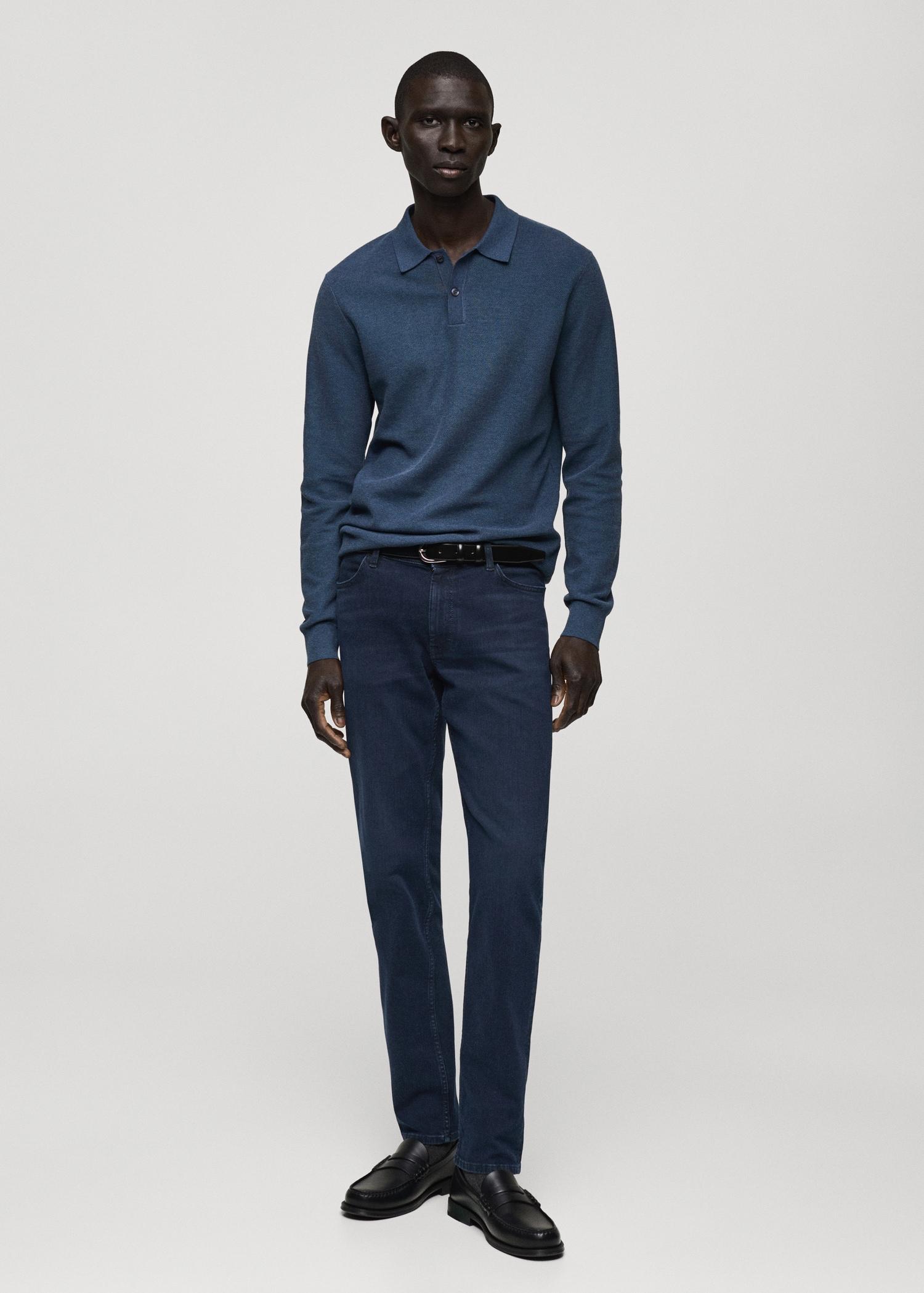 Slim fit Ultra Soft Touch Patrick jeans - Men | MANGO USA Product Image