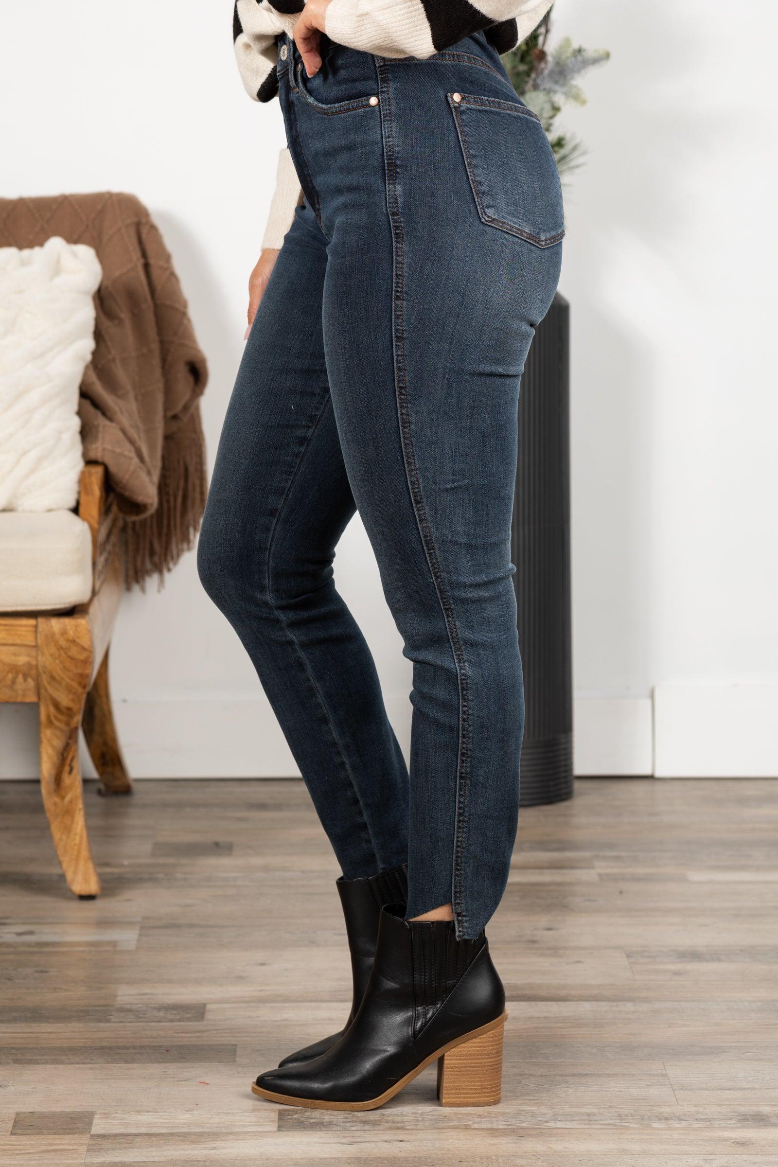 Judy Blue Tummy Control Step Hem Skinny Jean Product Image