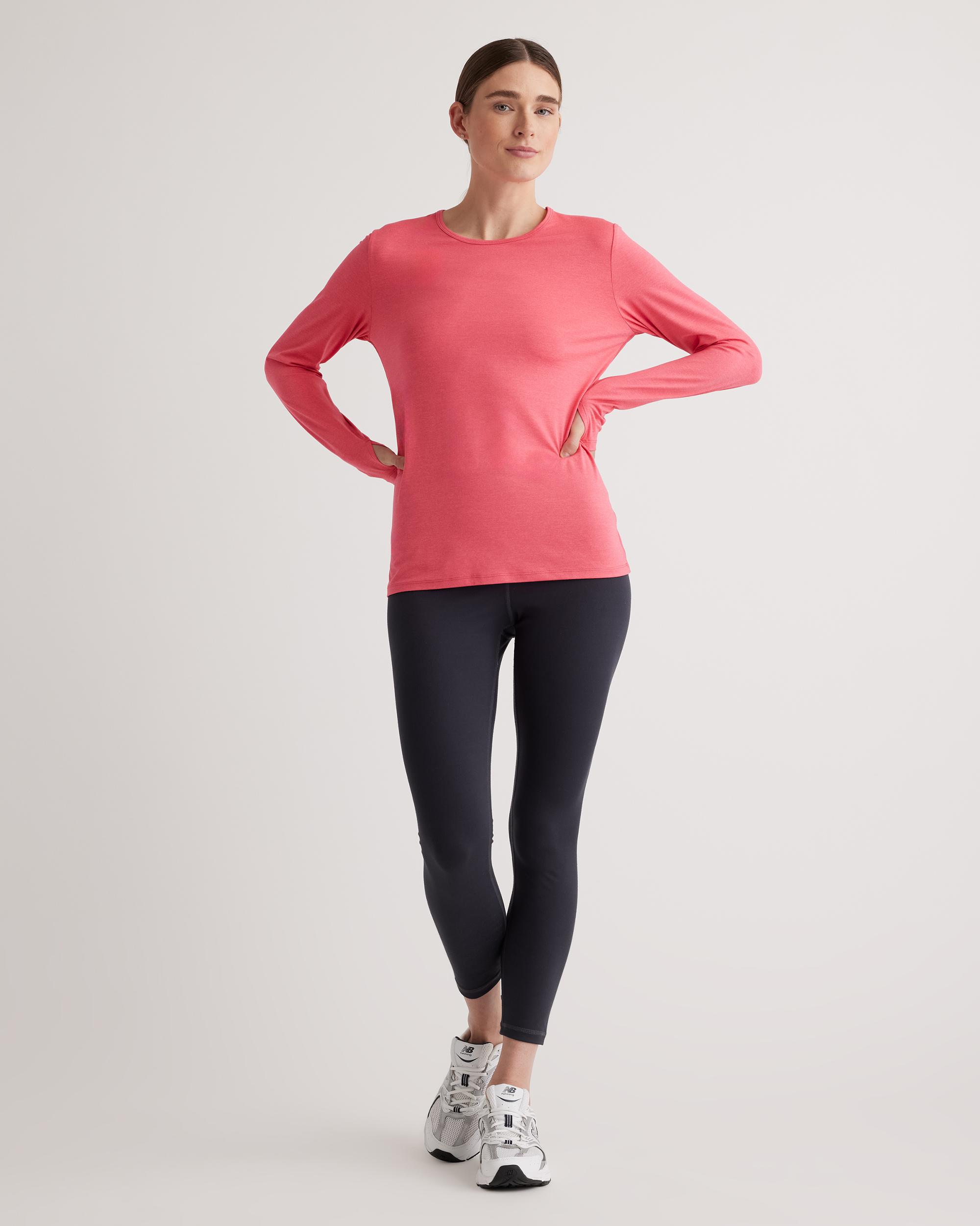 Quince | Women's Flowknit Breeze Long Sleeve Top 100% Polyester Product Image