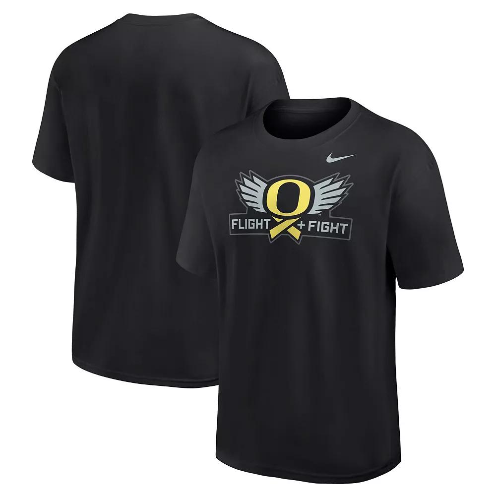 Men's Nike  Black Oregon Ducks Max 90 T-Shirt, Size: Large Product Image