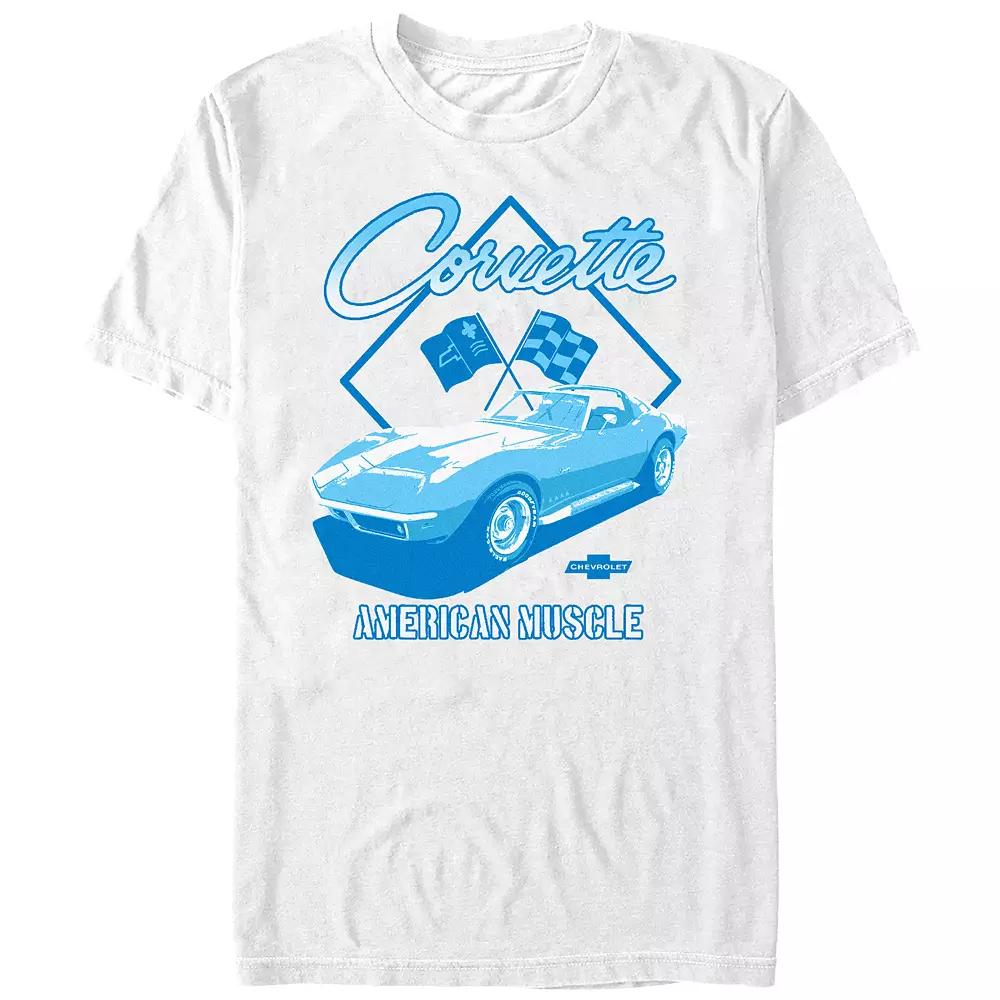 Men's Chevrolet Corvette American Muscle Graphic Tee,  Product Image