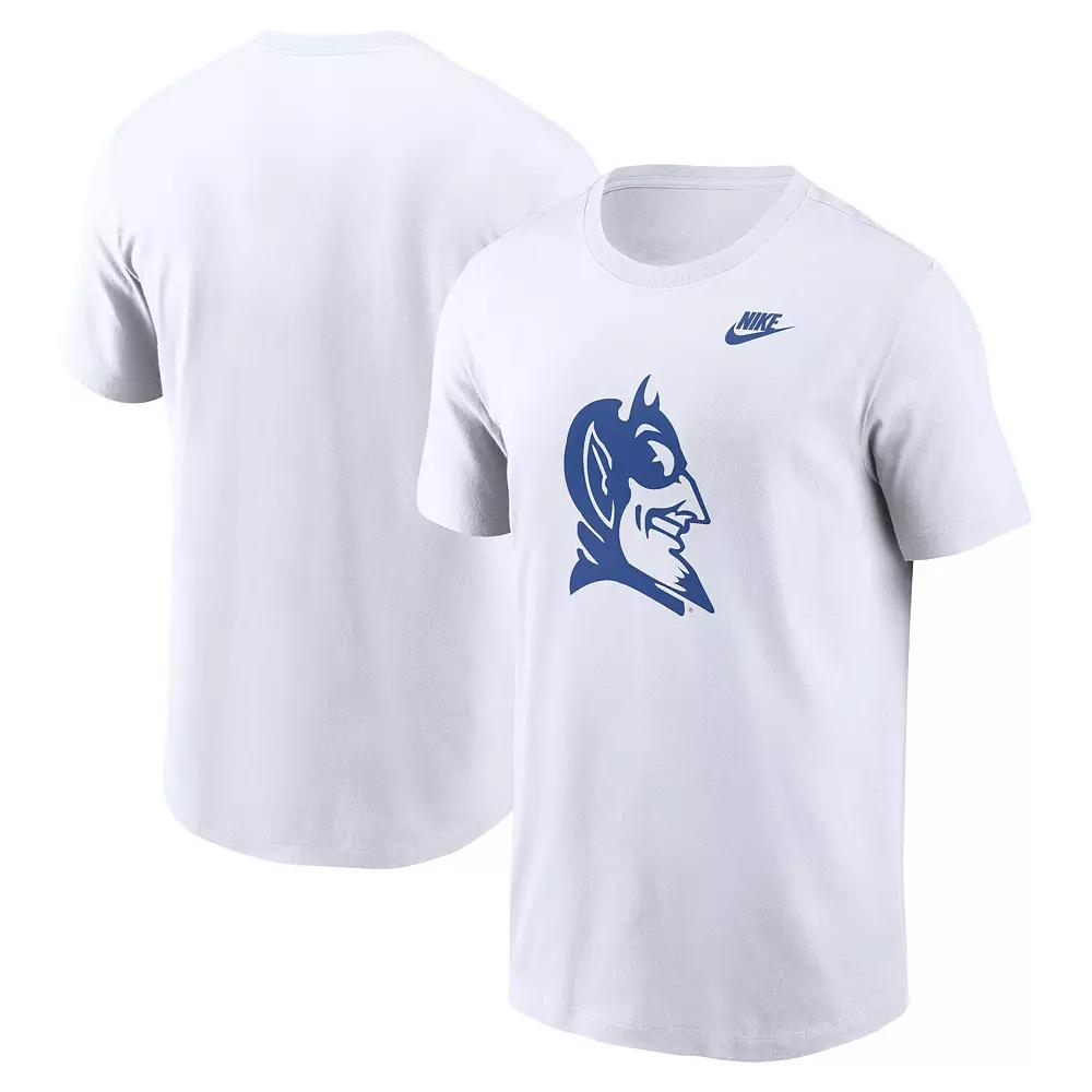 Men's Nike White Duke Blue Devils Legacy Alternate Logo T-Shirt,  Product Image