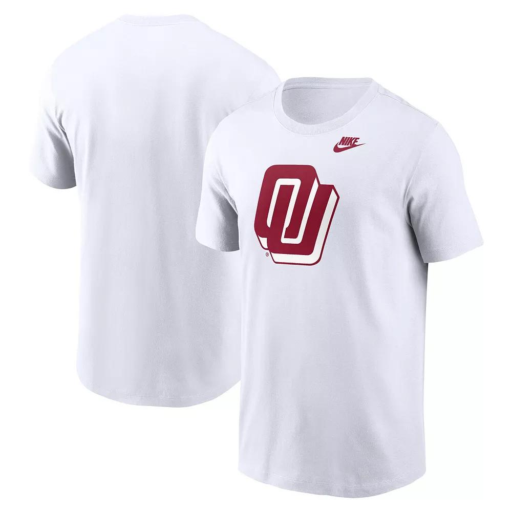 Men's Nike White Oklahoma Sooners Primetime Alternate Logo T-Shirt,  Product Image