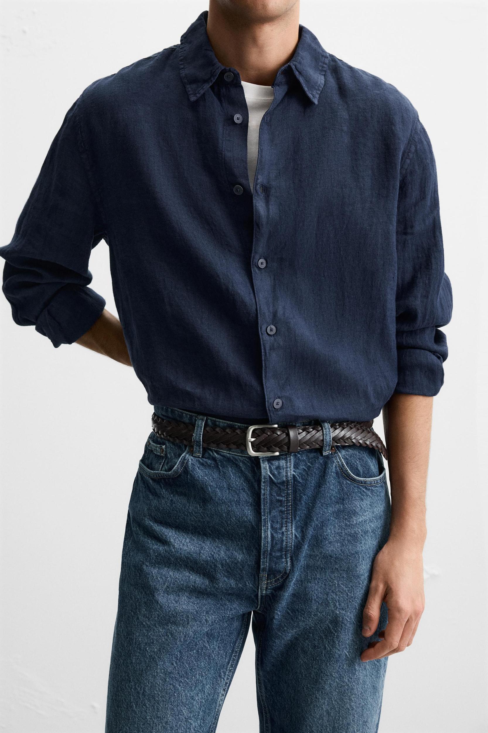 100% LINEN SHIRT Product Image