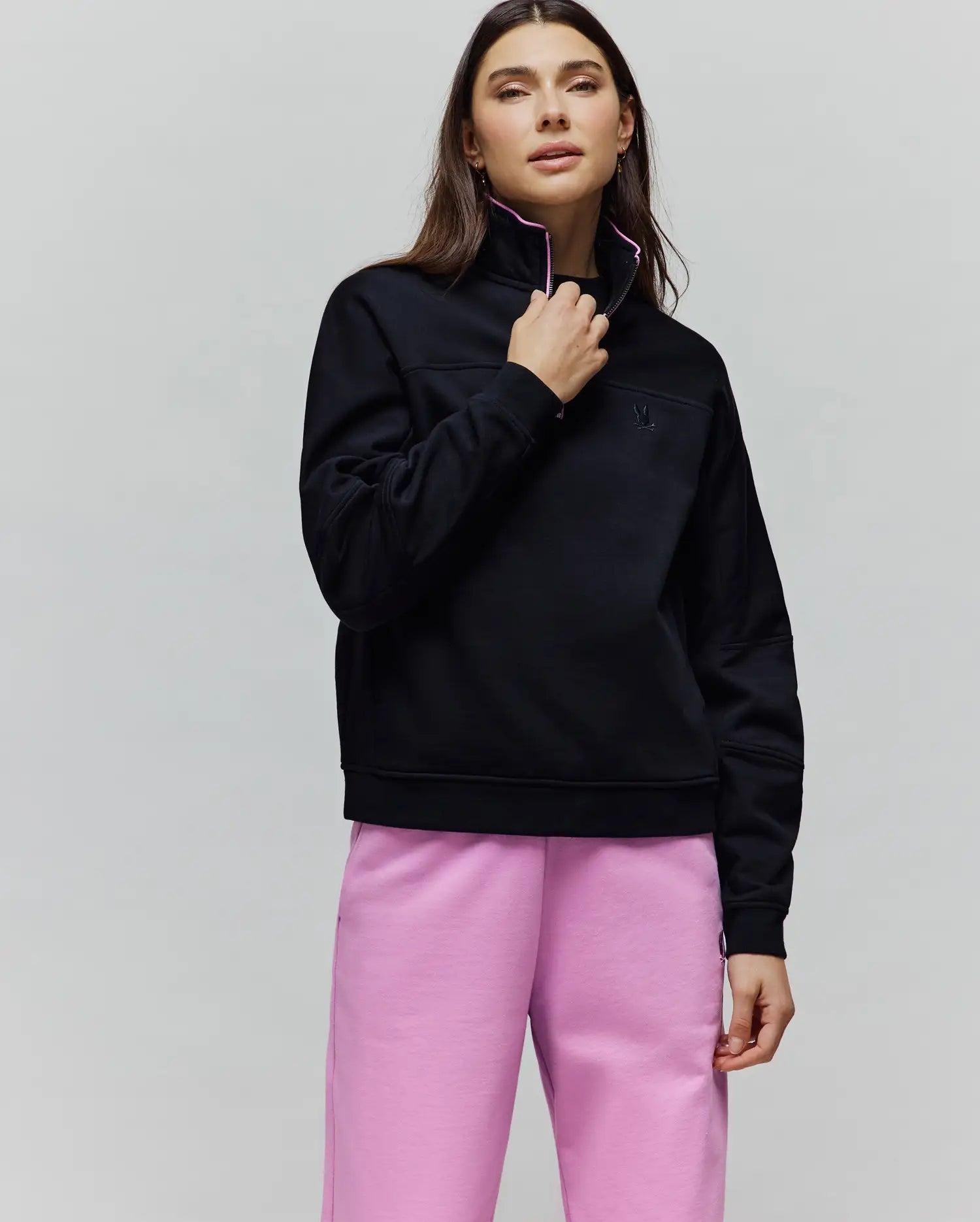 WOMENS DAISIE 1/4 ZIP PULLOVER - WT0500007 Female Product Image