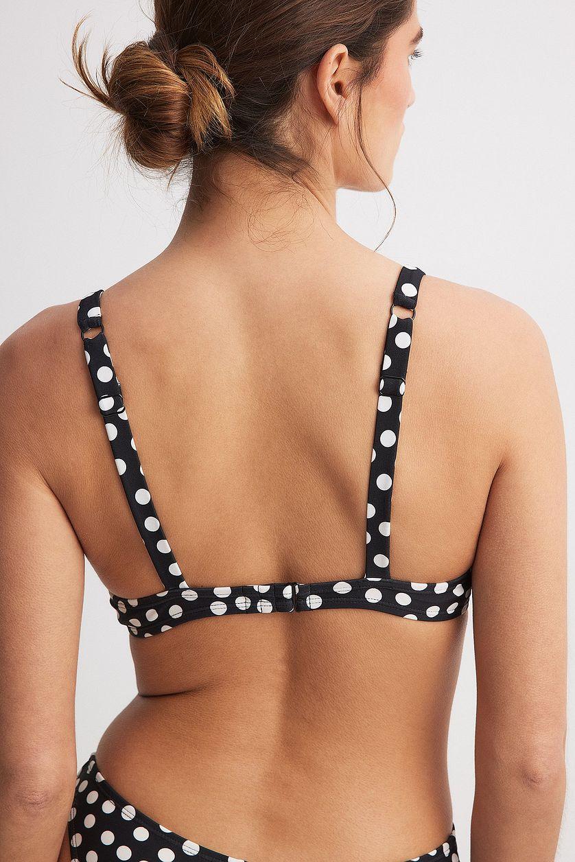 Wide Strap Wire Bikini Bra Product Image