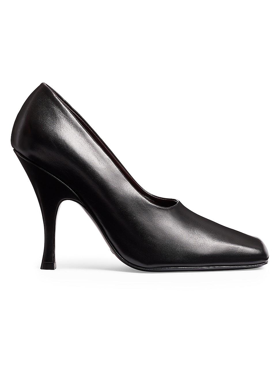 Womens Eva 100MM Leather Pumps Product Image