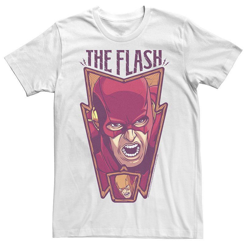 Men's DC FanDome The Flash Portrait Graphic Tee, Size: Large, White Product Image