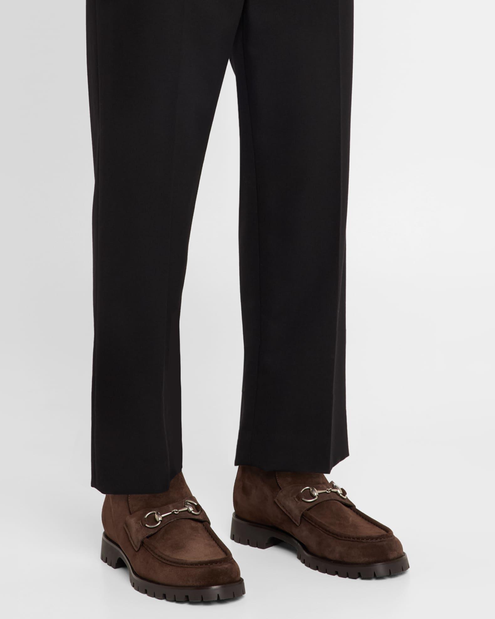 Men's Sylke Suede Bit Lug-Sole Chukka Boots Product Image