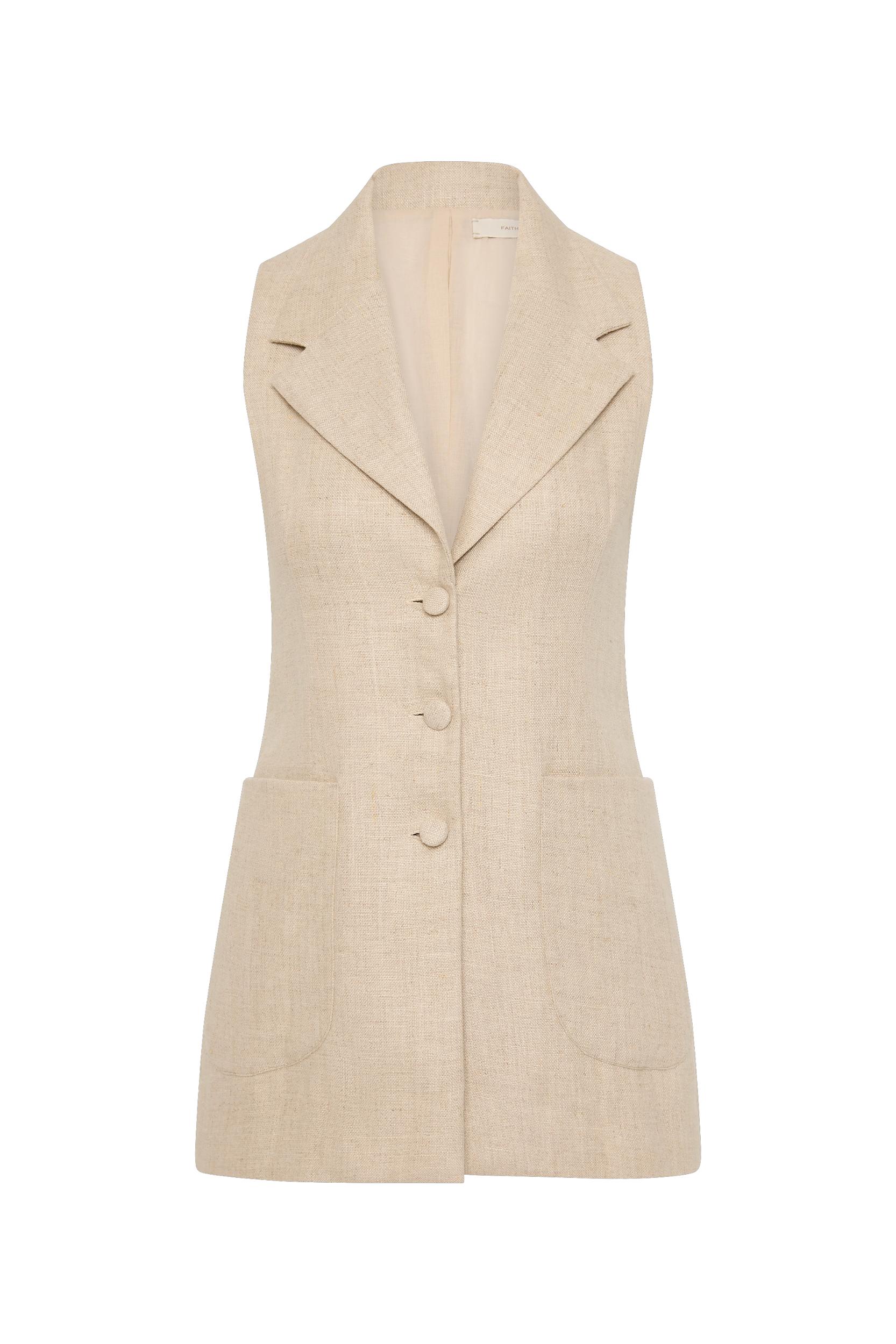 Lila Mini Shorts Natural - Final Sale Product Image