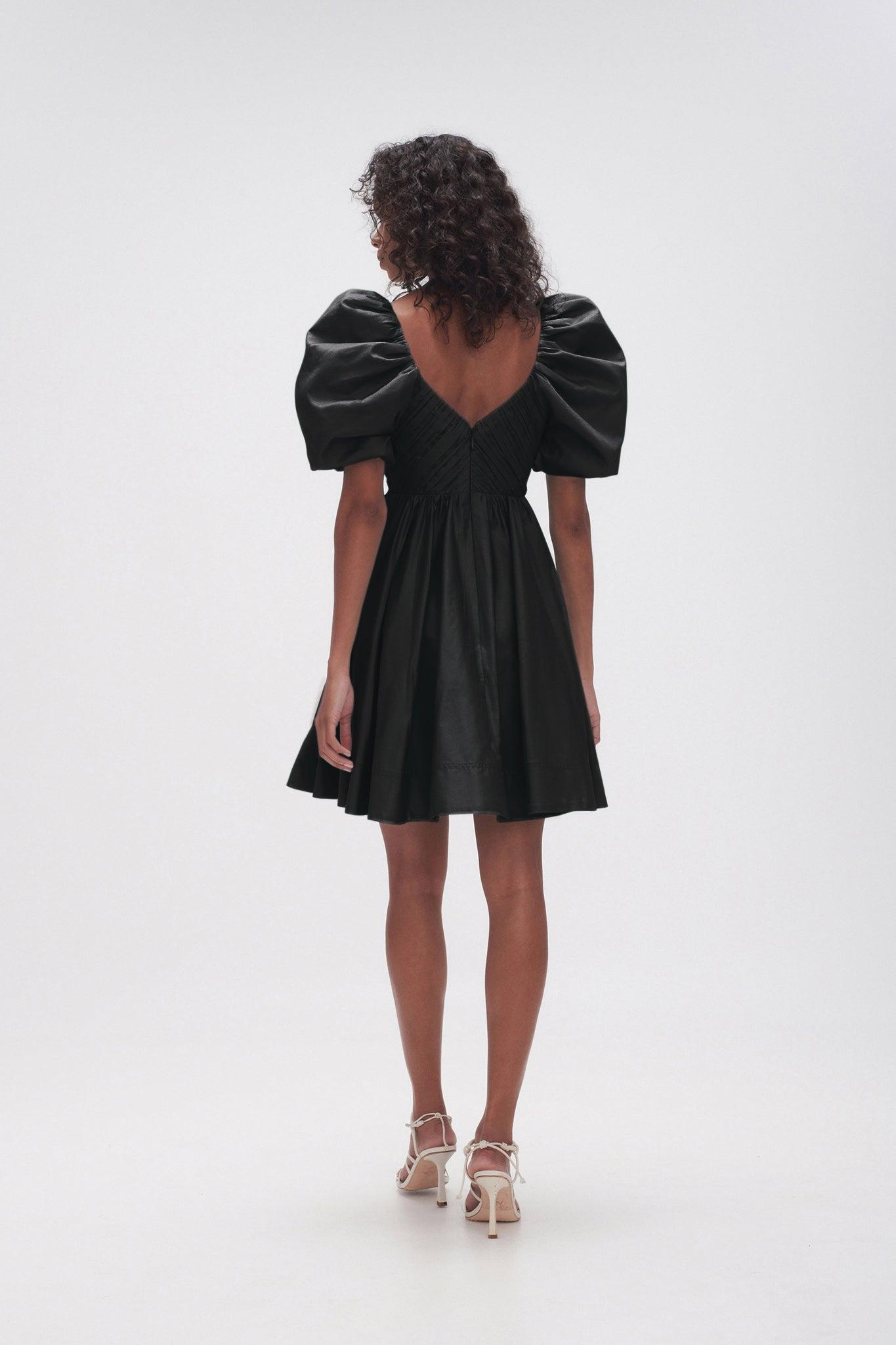 Gabrielle Plunge Mini Dress Product Image