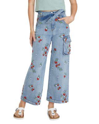 Olivia X Strawberry Fields Jeans in Light Wash Product Image