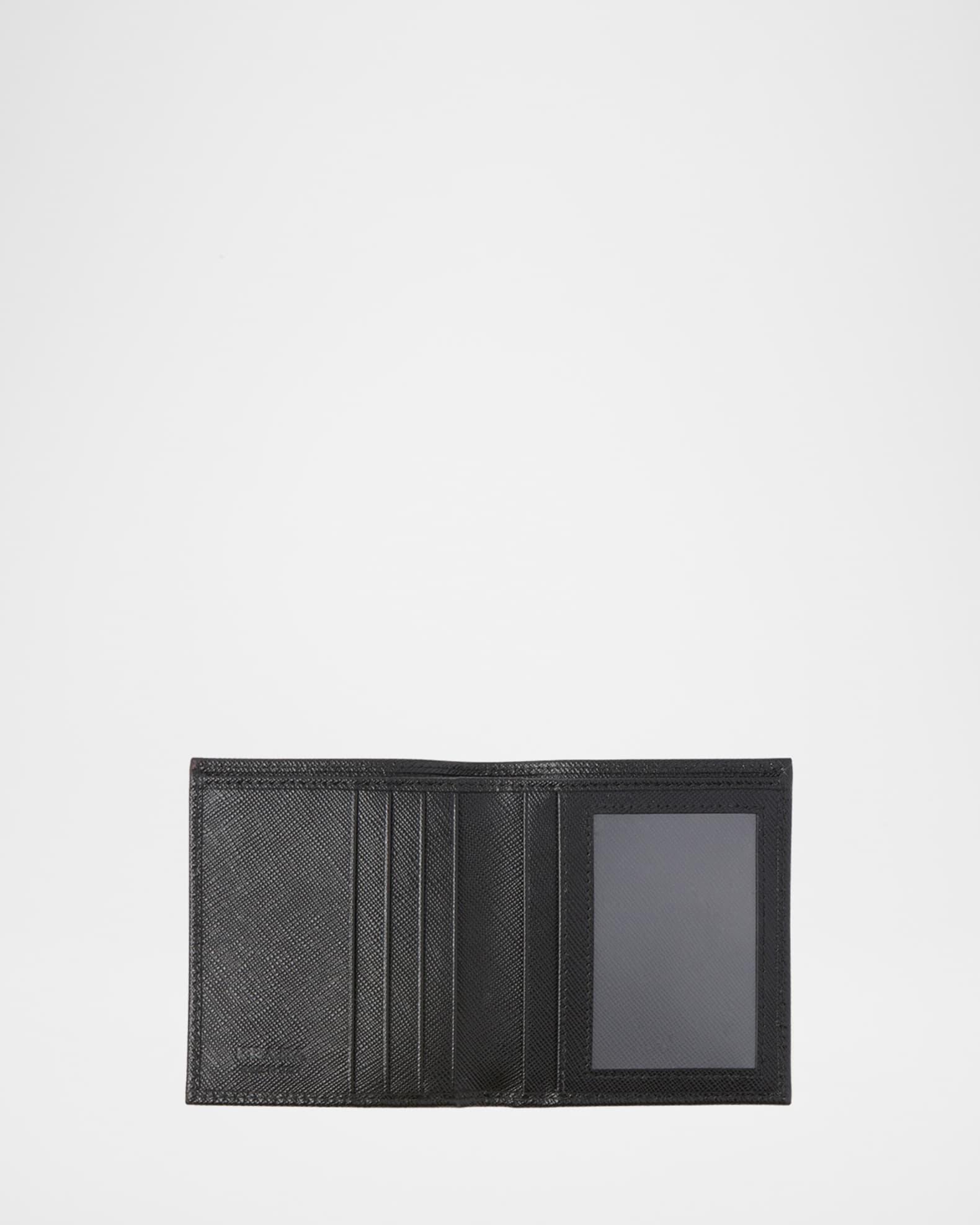 Men's Saffiano Leather Bifold Wallet Product Image