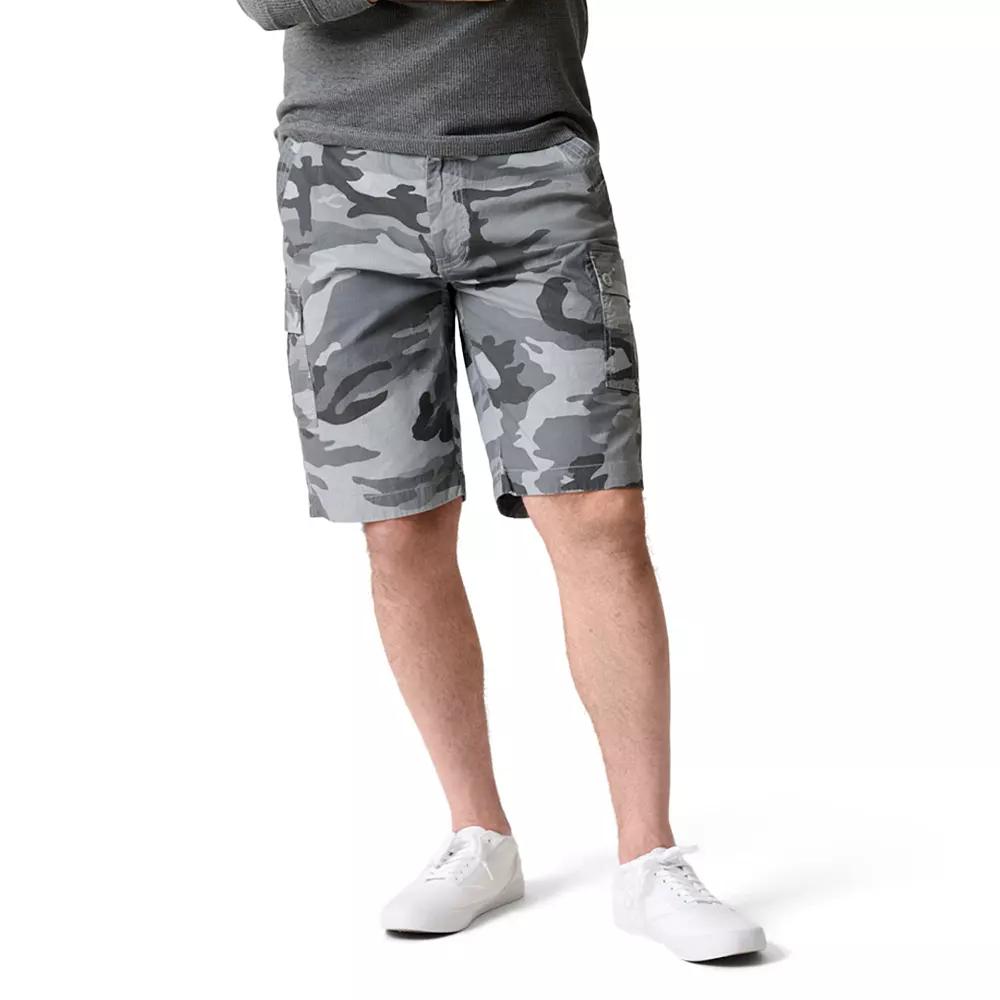 Men's WEARFIRST Day Hiker 11" Micro Rip Cargo Shorts, Size: 38, Gray Green Product Image