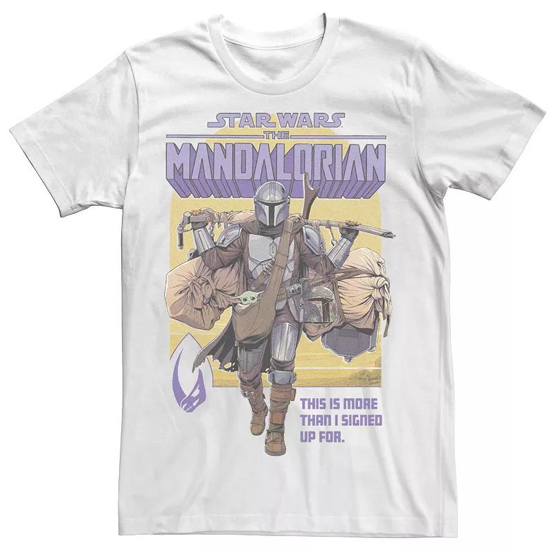 Mens The Mandalorian Signed Up Mando Tee, Men's,  Product Image