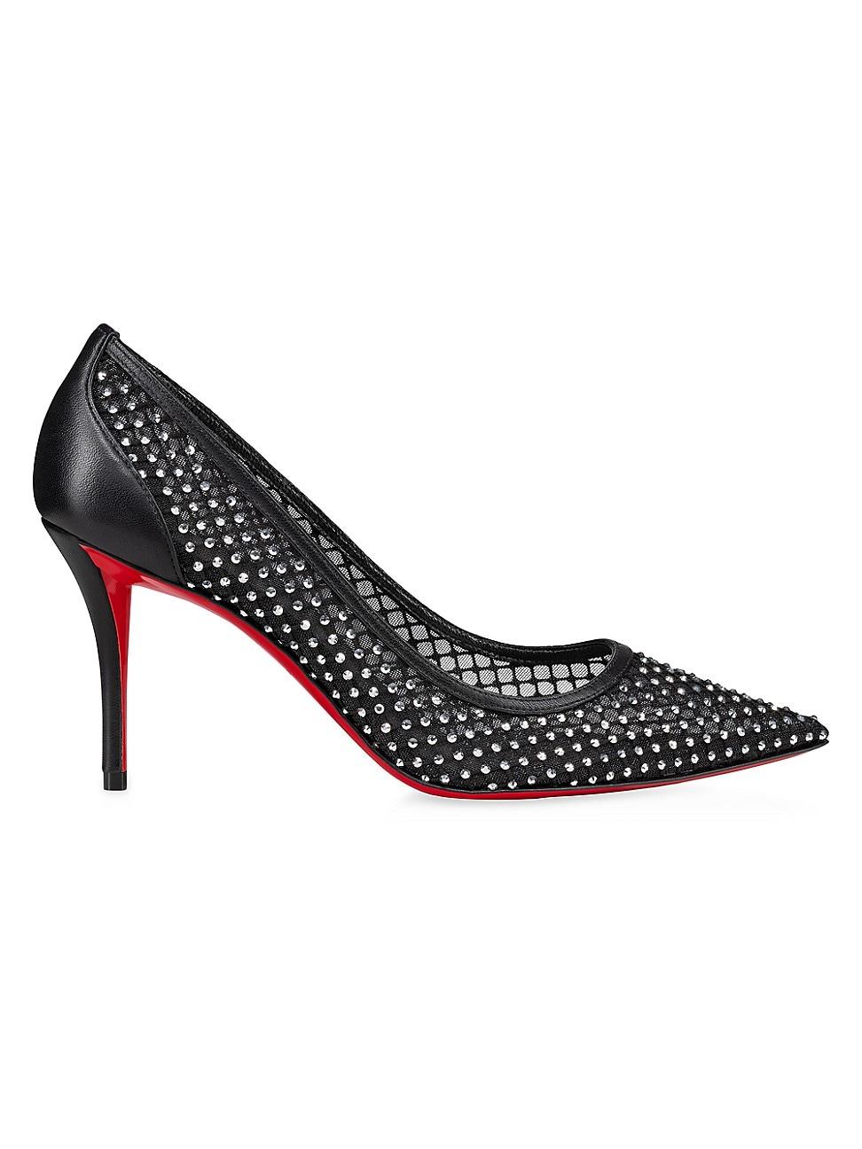 Womens Apostropha 80MM Mesh Strass Pumps Product Image