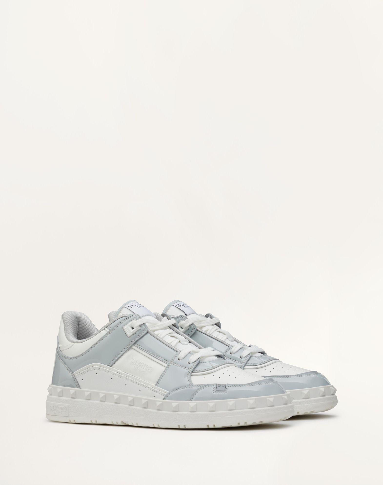 Freedots Low Top Sneaker In Patent Leather Product Image