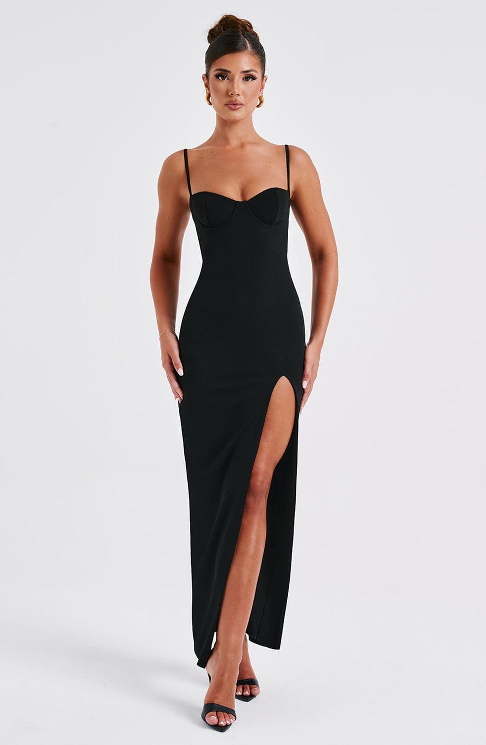 Asteria Maxi Dress - Black Product Image