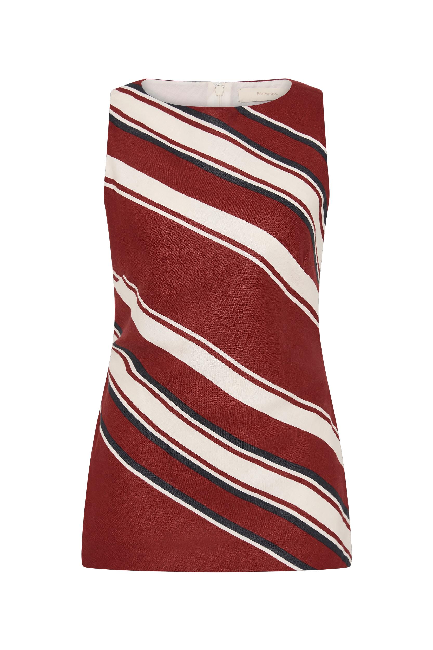 Miel Tunic Top Hydra Stripe - Final Sale Product Image