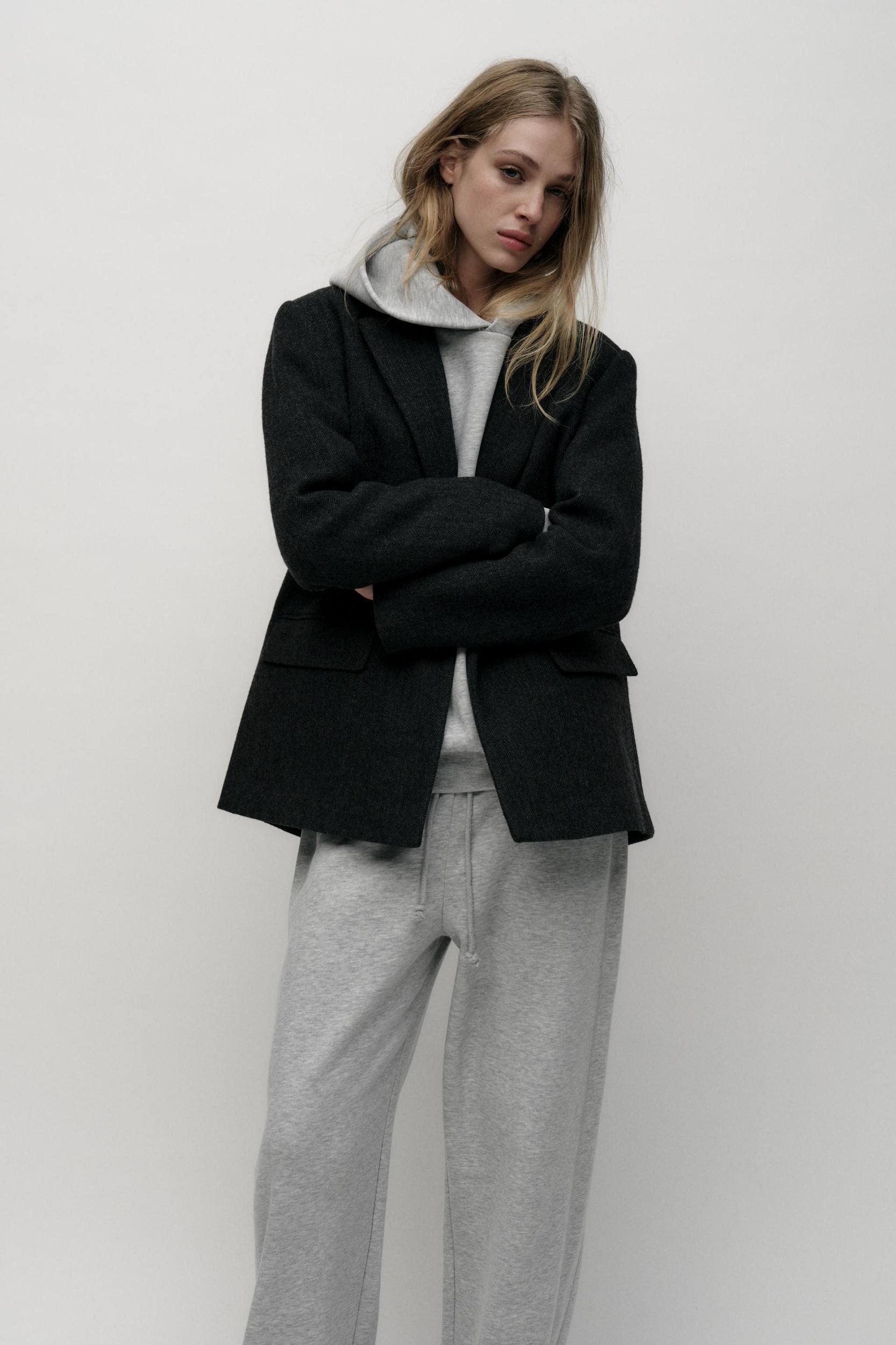 STRAIGHT LEG FLEECE PANTS Product Image