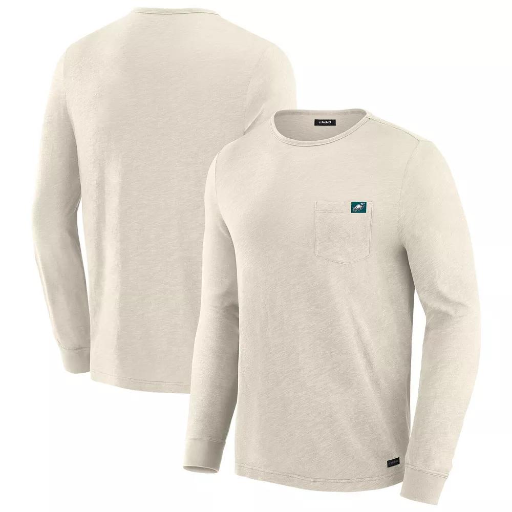 Men's J. Palmer White Philadelphia Eagles In-The-Pocket Long Sleeve T-Shirt, Size: 2XL Product Image