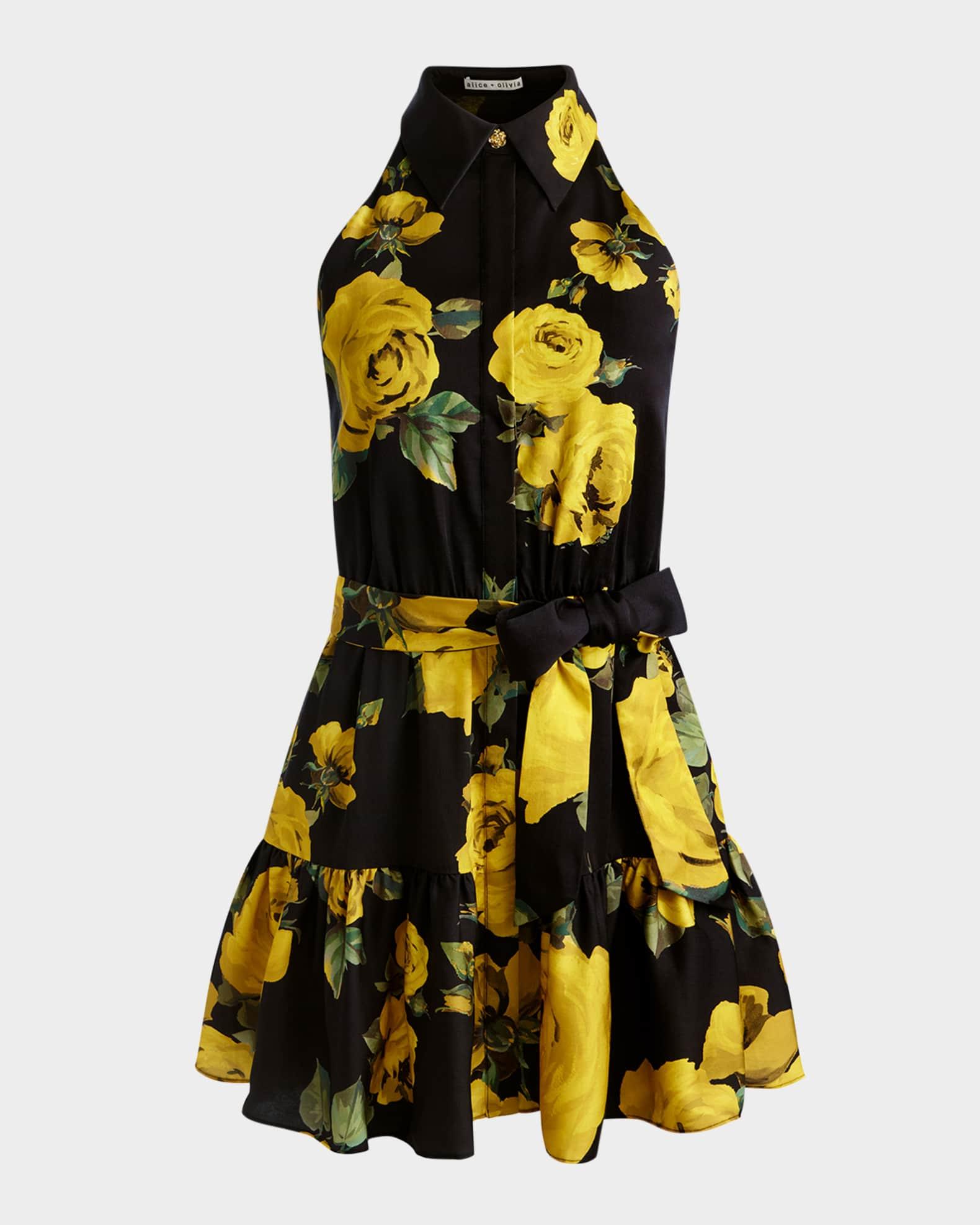 Miranda Halter Mini Dress Product Image