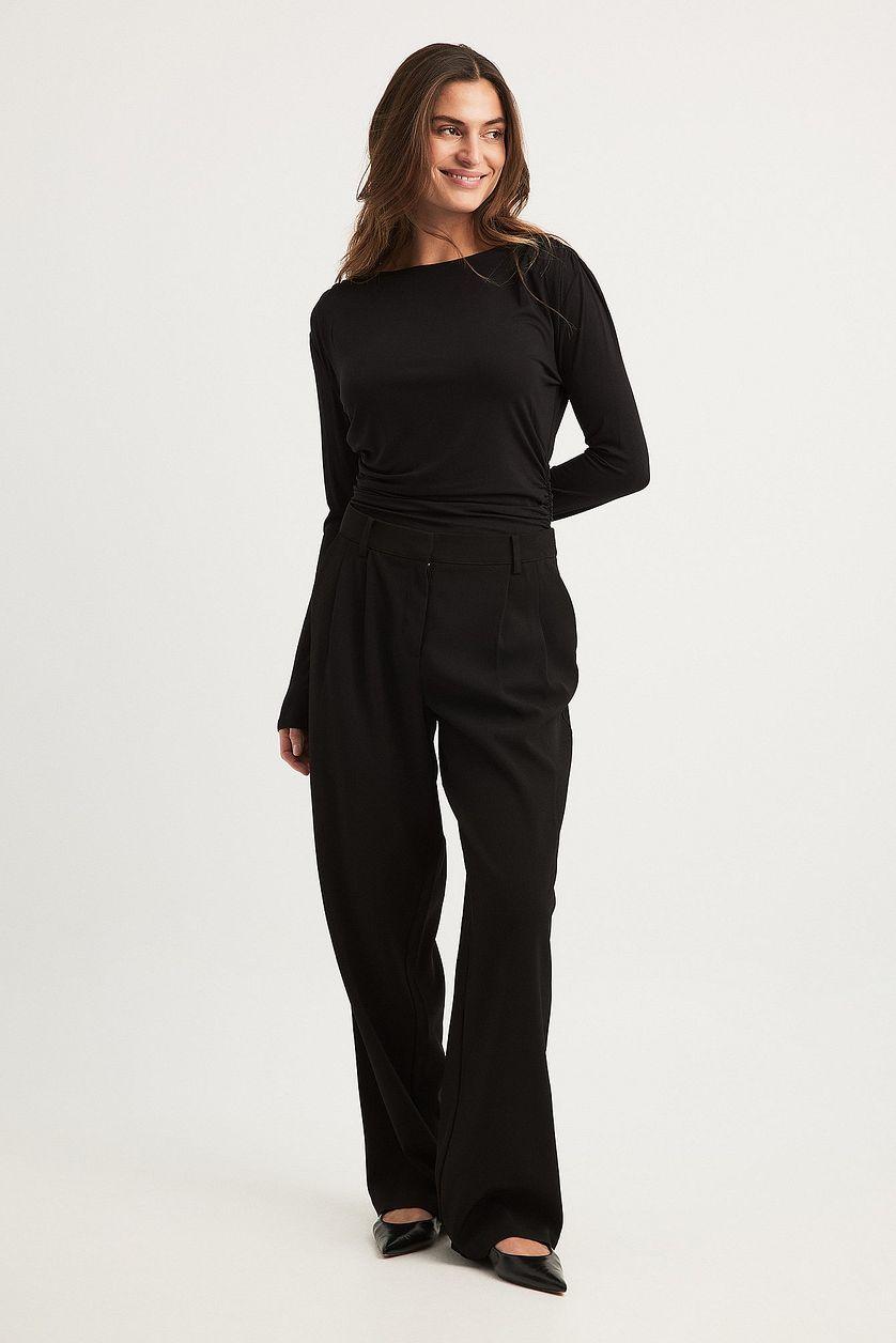 Draped Jersey Top Product Image